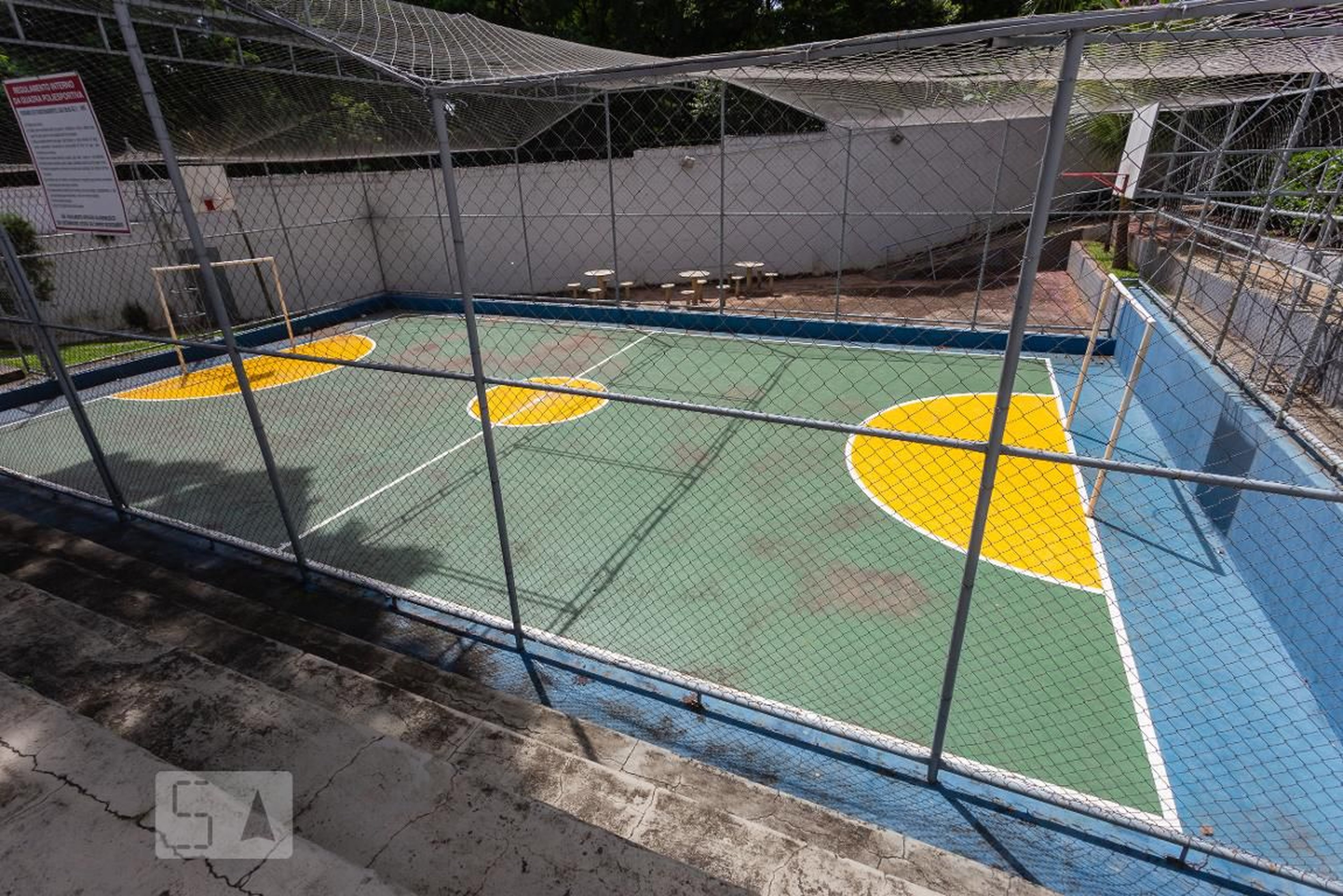 Quadra poliesportiva - Parque das Rosas