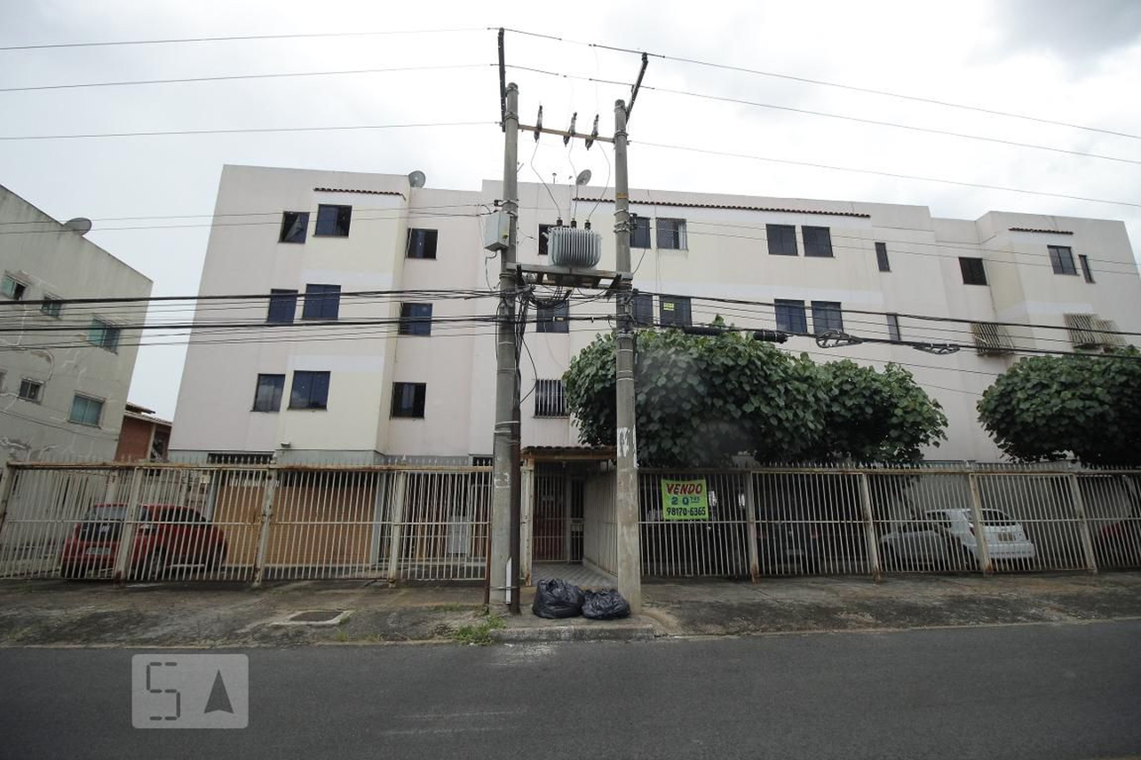 Fachada Condomínio em Qi 1, Bloco S