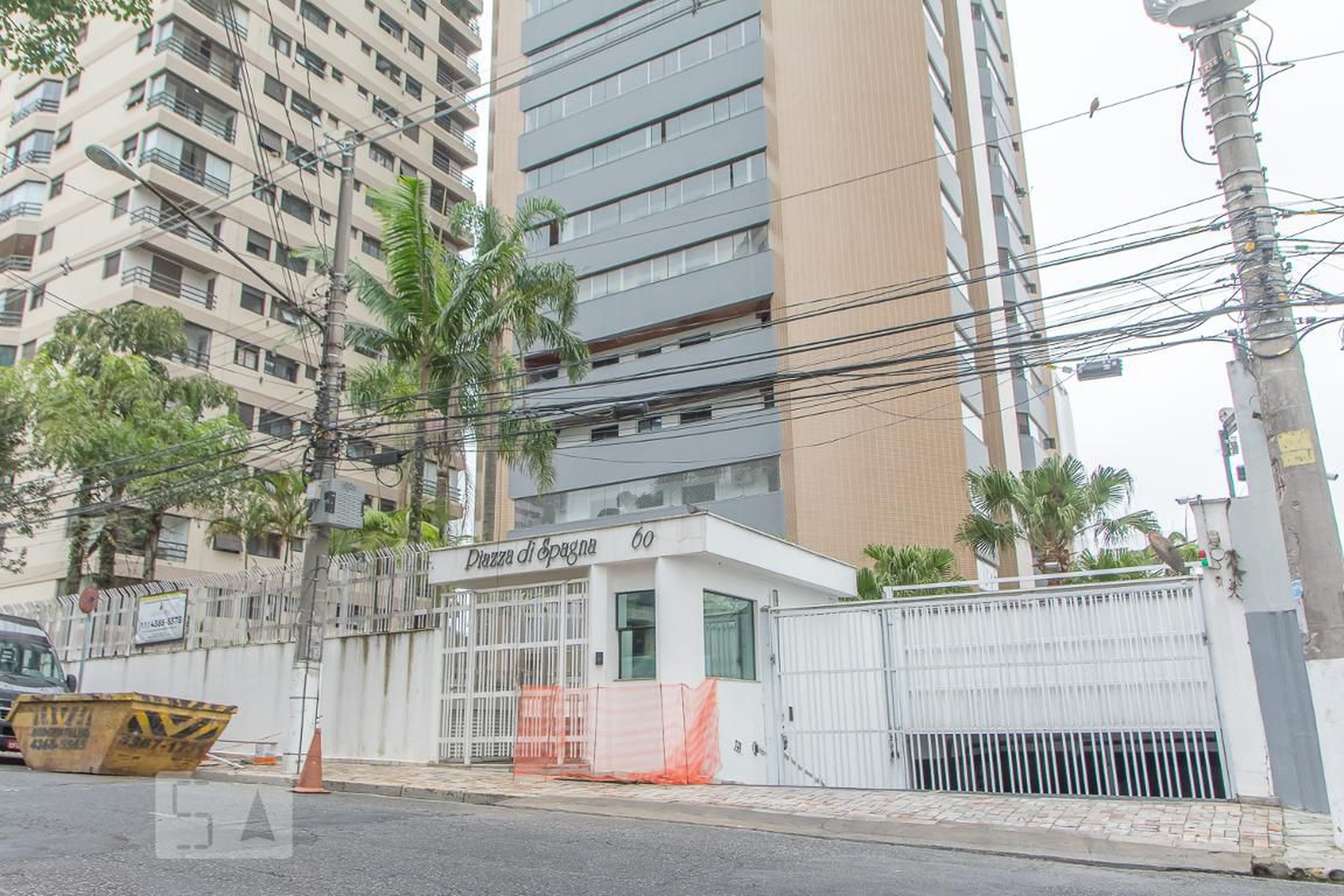 Fachada do Prédio Condomínio Piazza Di Spagna