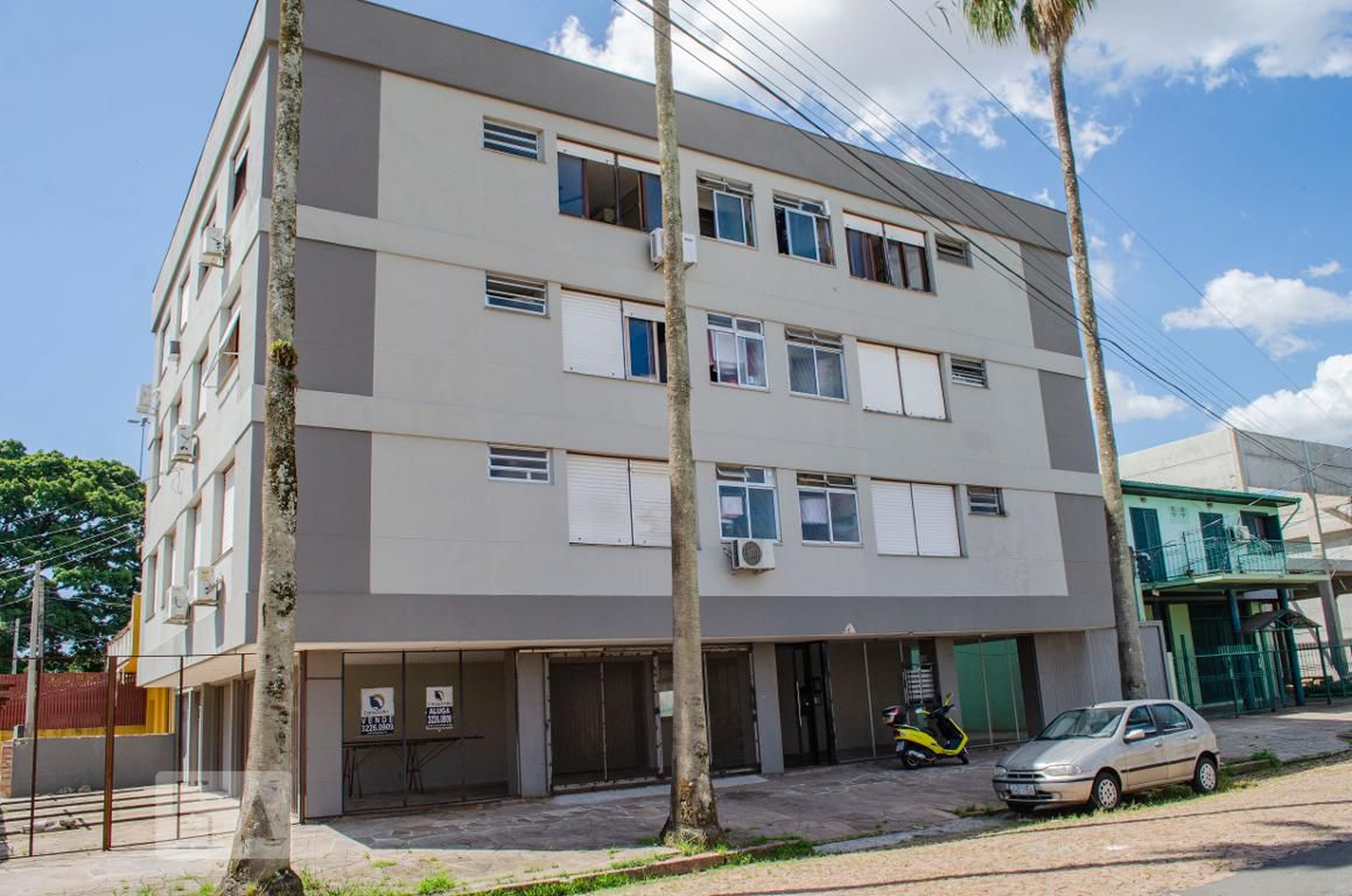 Fachada do Condomínio edificio julio verne