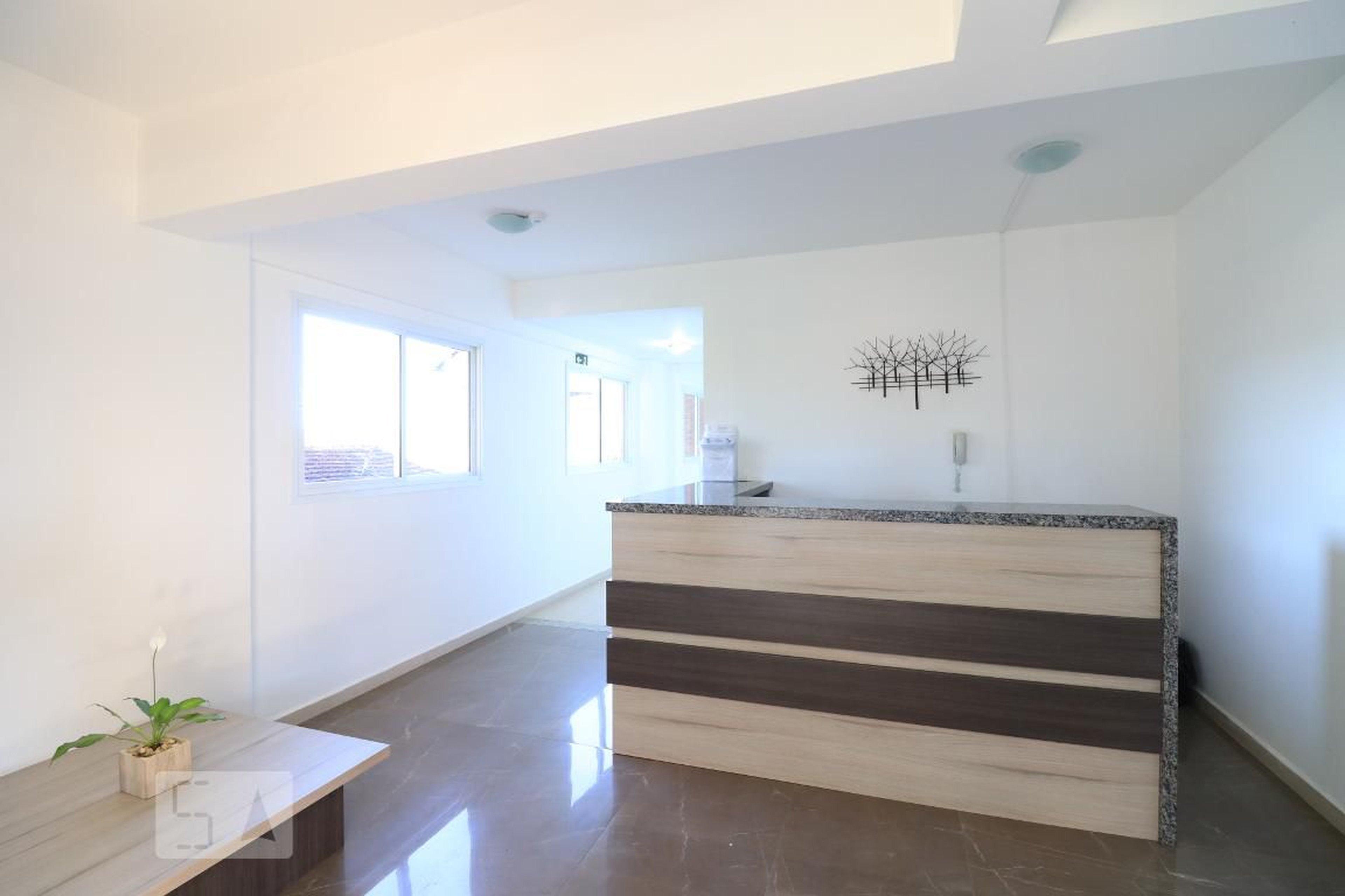 Hall de entrada Condomínio em Rua Sete de Setembro, 514