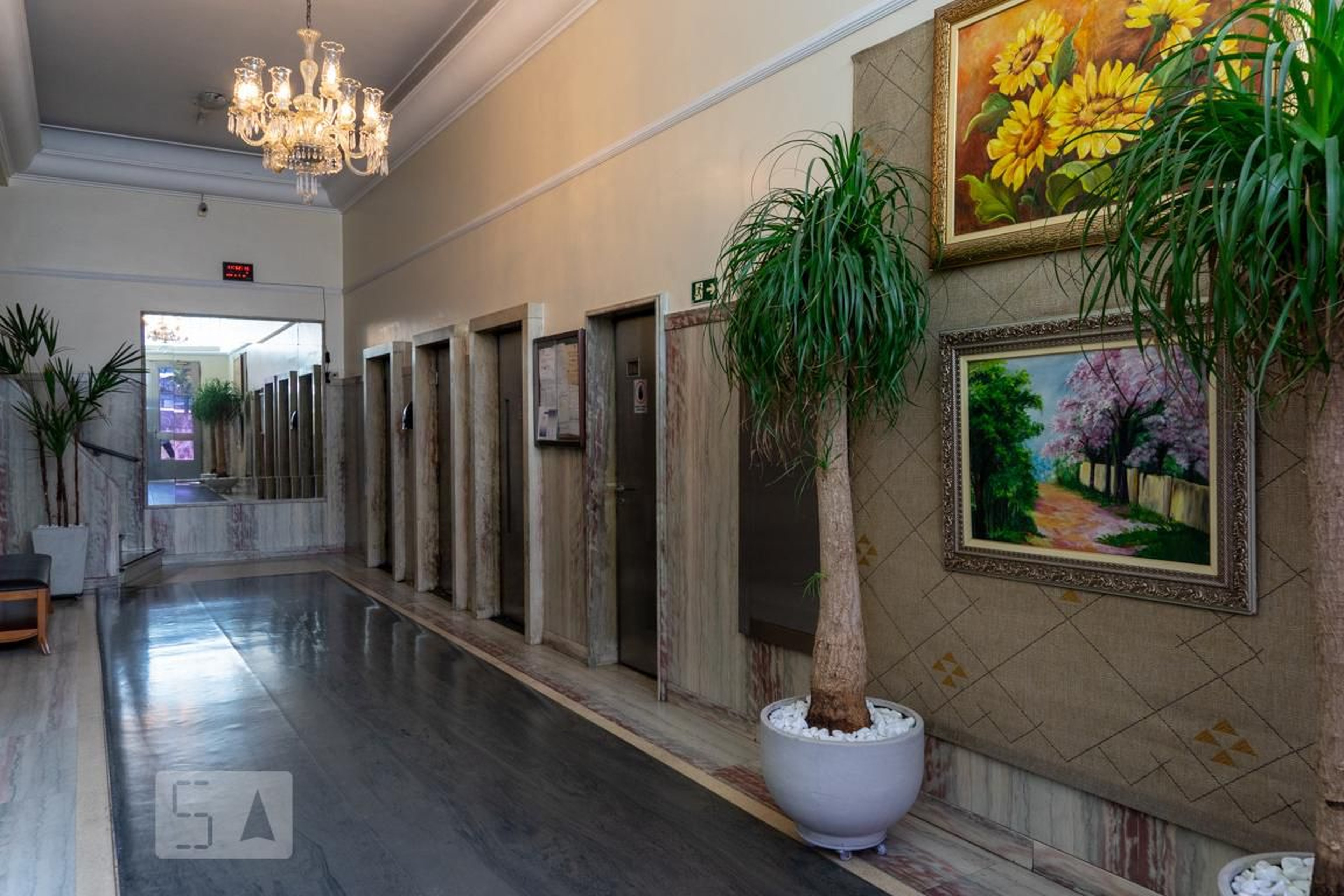 Hall social - Edifício Cachoeira