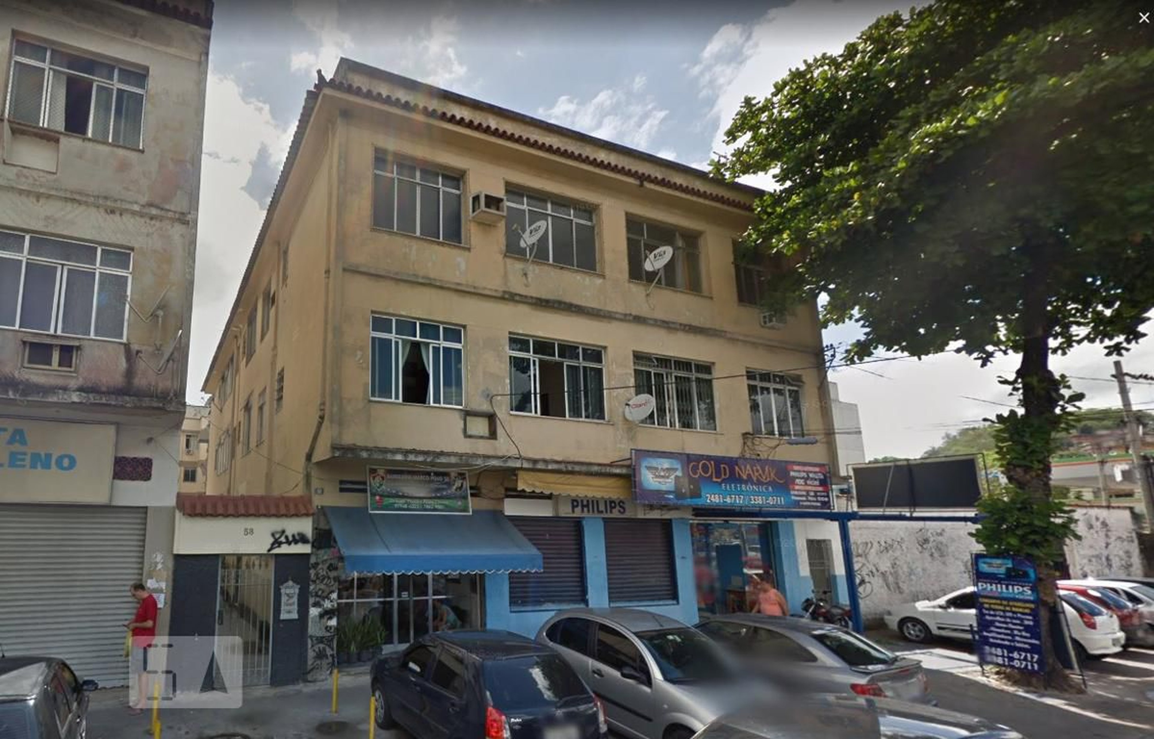 Fachada do Prédio Condomínio em Rua Marco Polo, 58