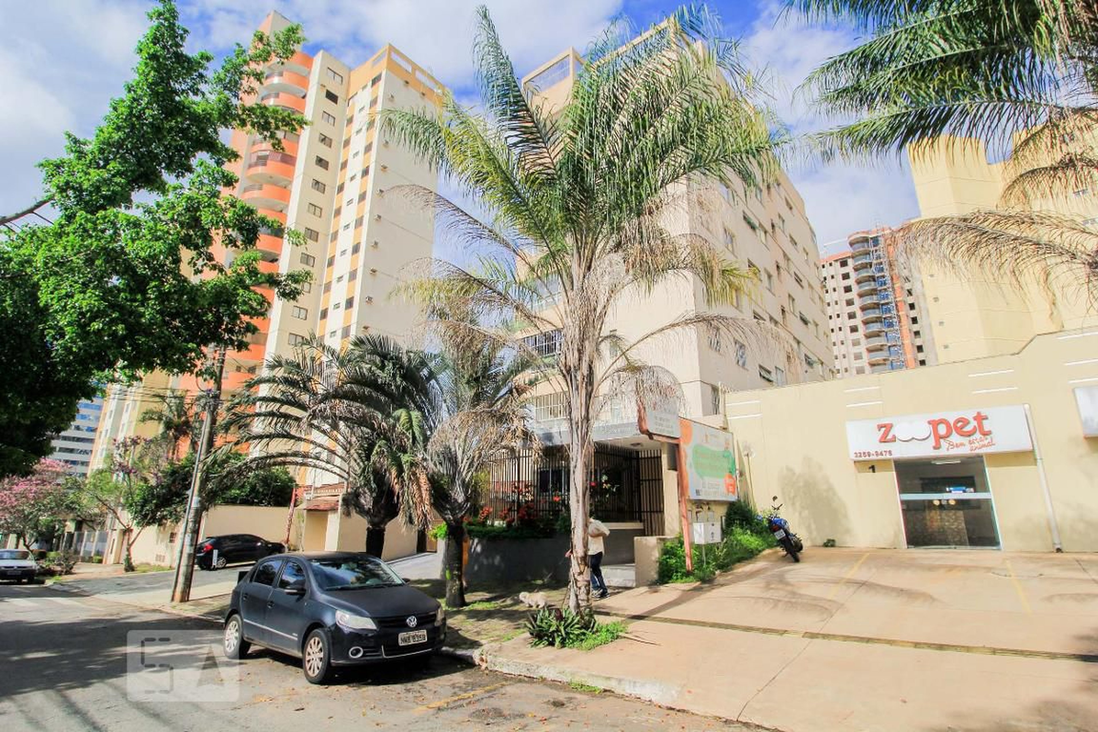 Fachada do Condomínio Condomínio Dracena