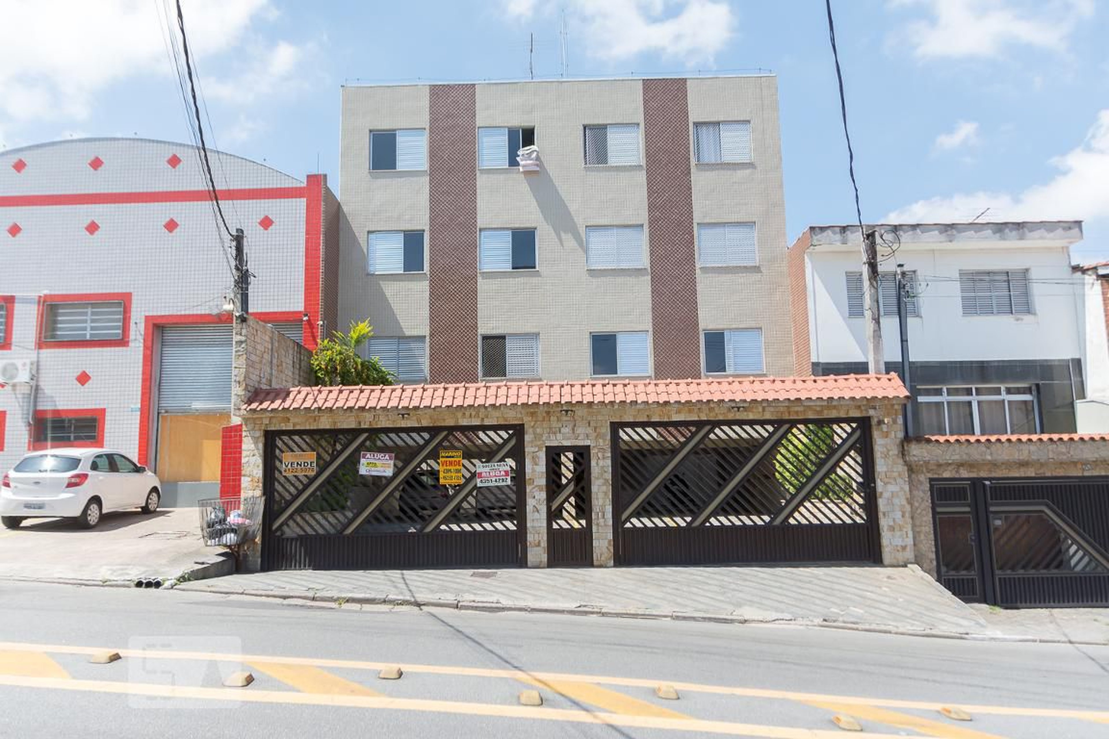 Fachada do Prédio Condomínio em Avenida Padre Anchieta, 195