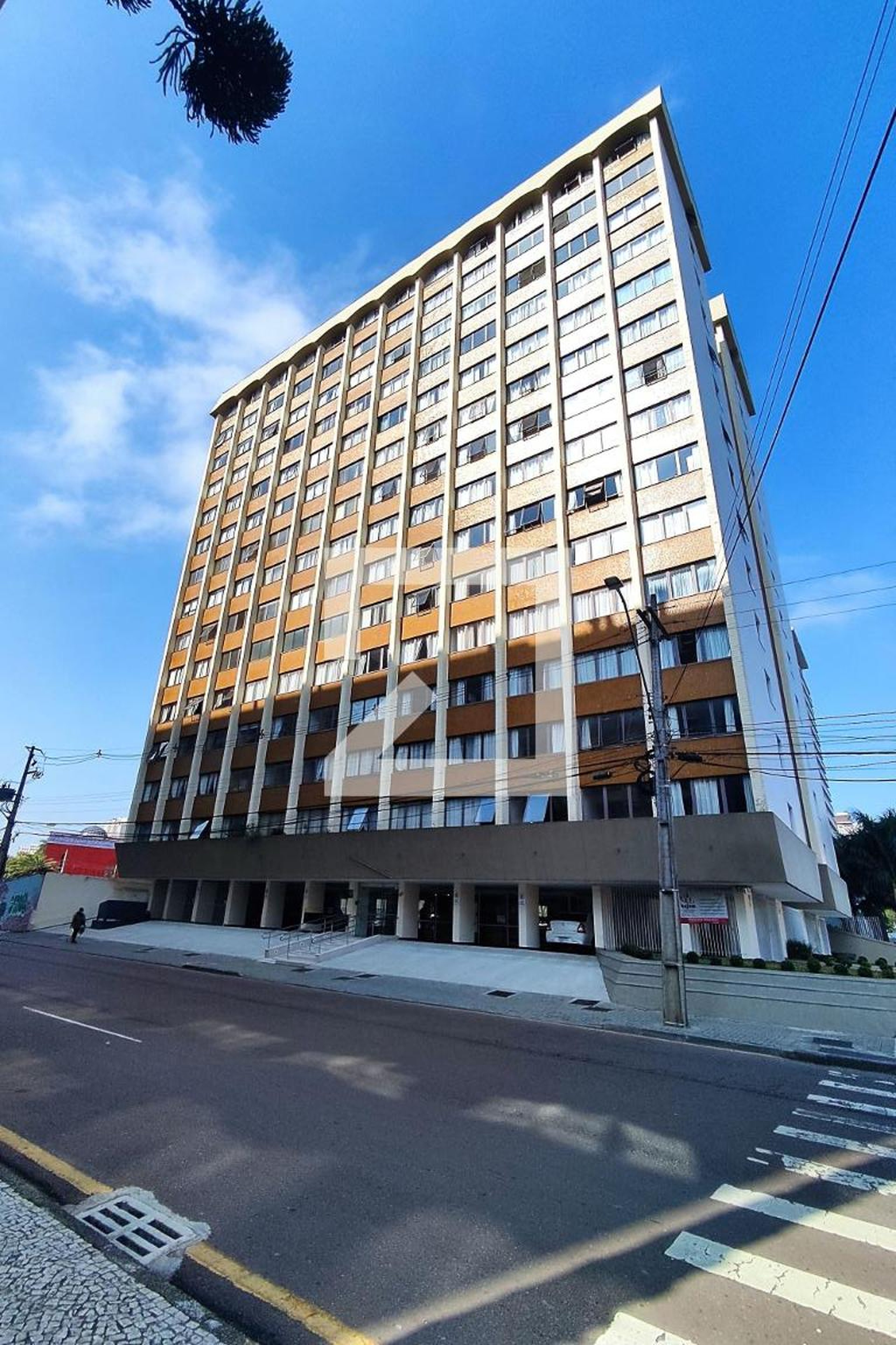 Fachada do prédio Edifício Dona Verginia