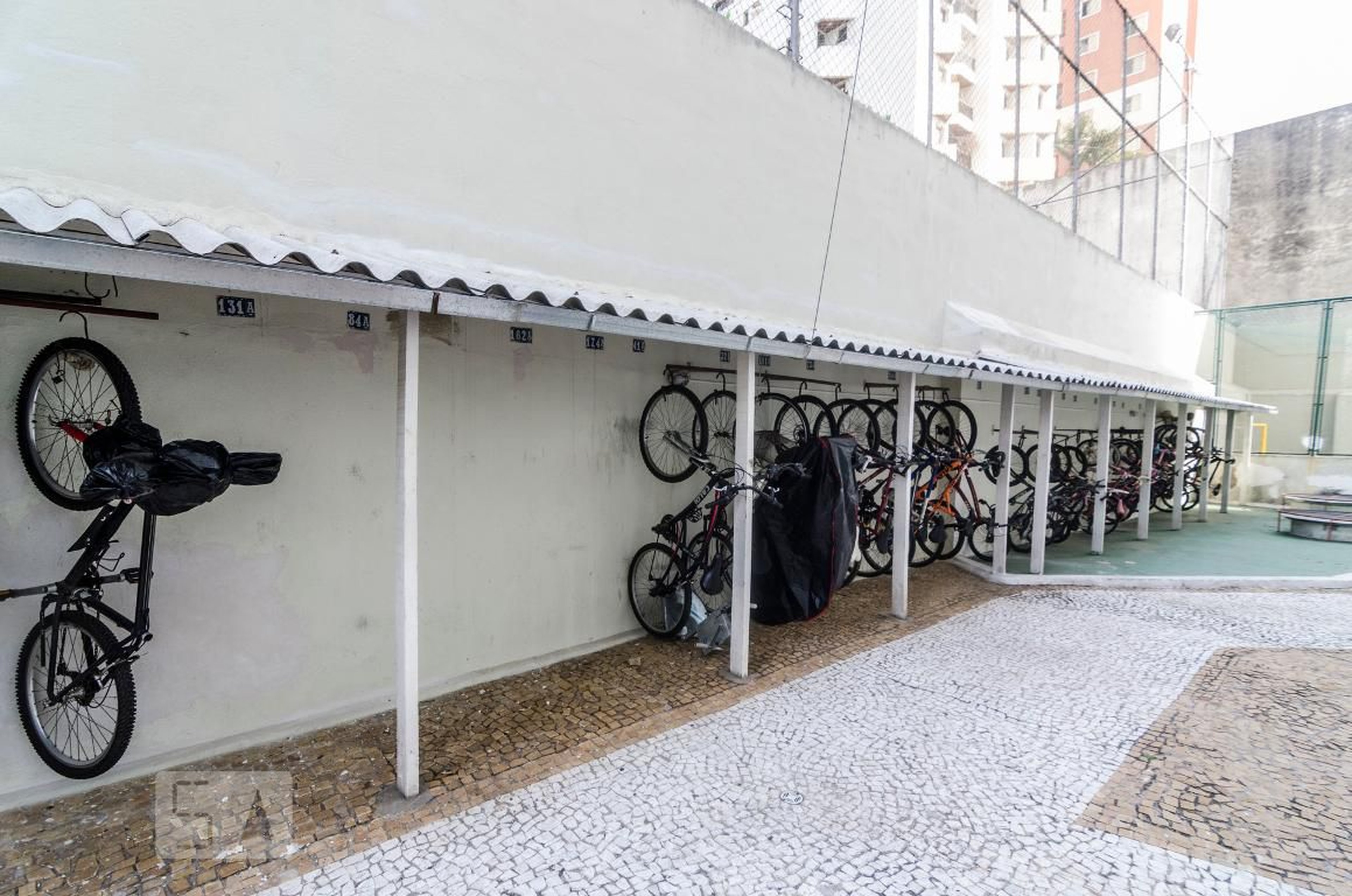 Bicicletario - Edifício Marques de Praia Grande