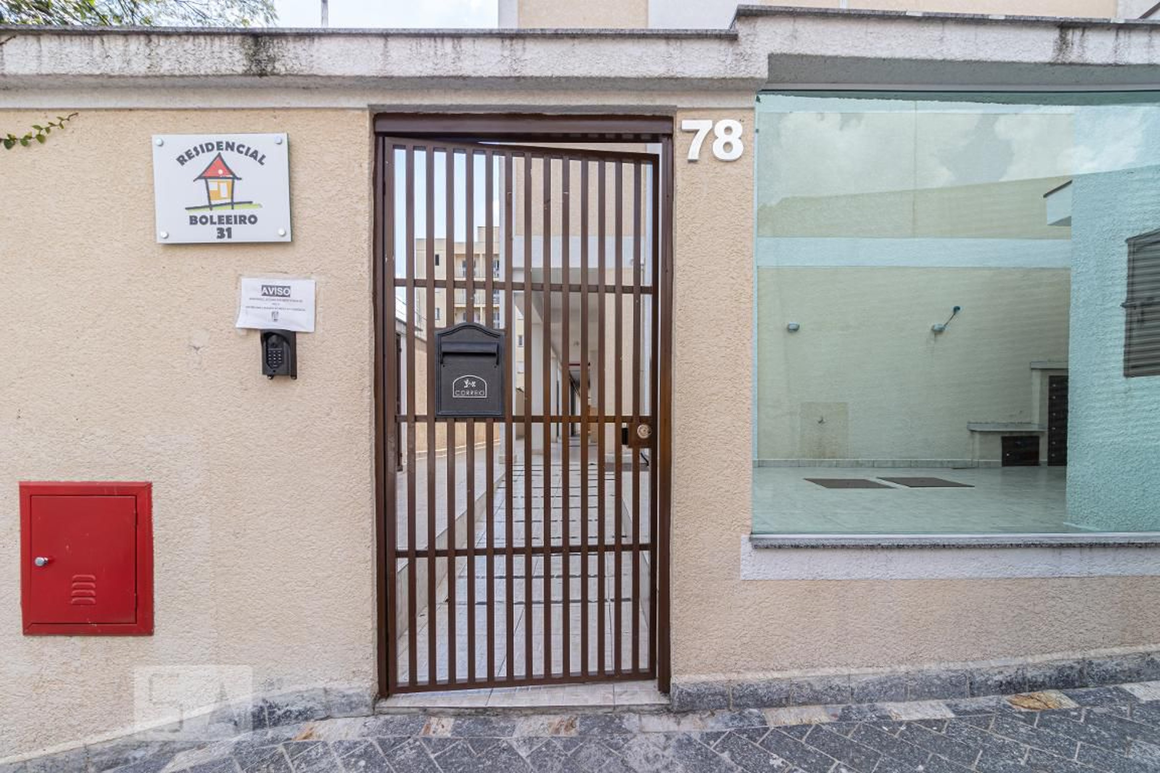 Fachada do Condomínio Residencial Boleeiro 31