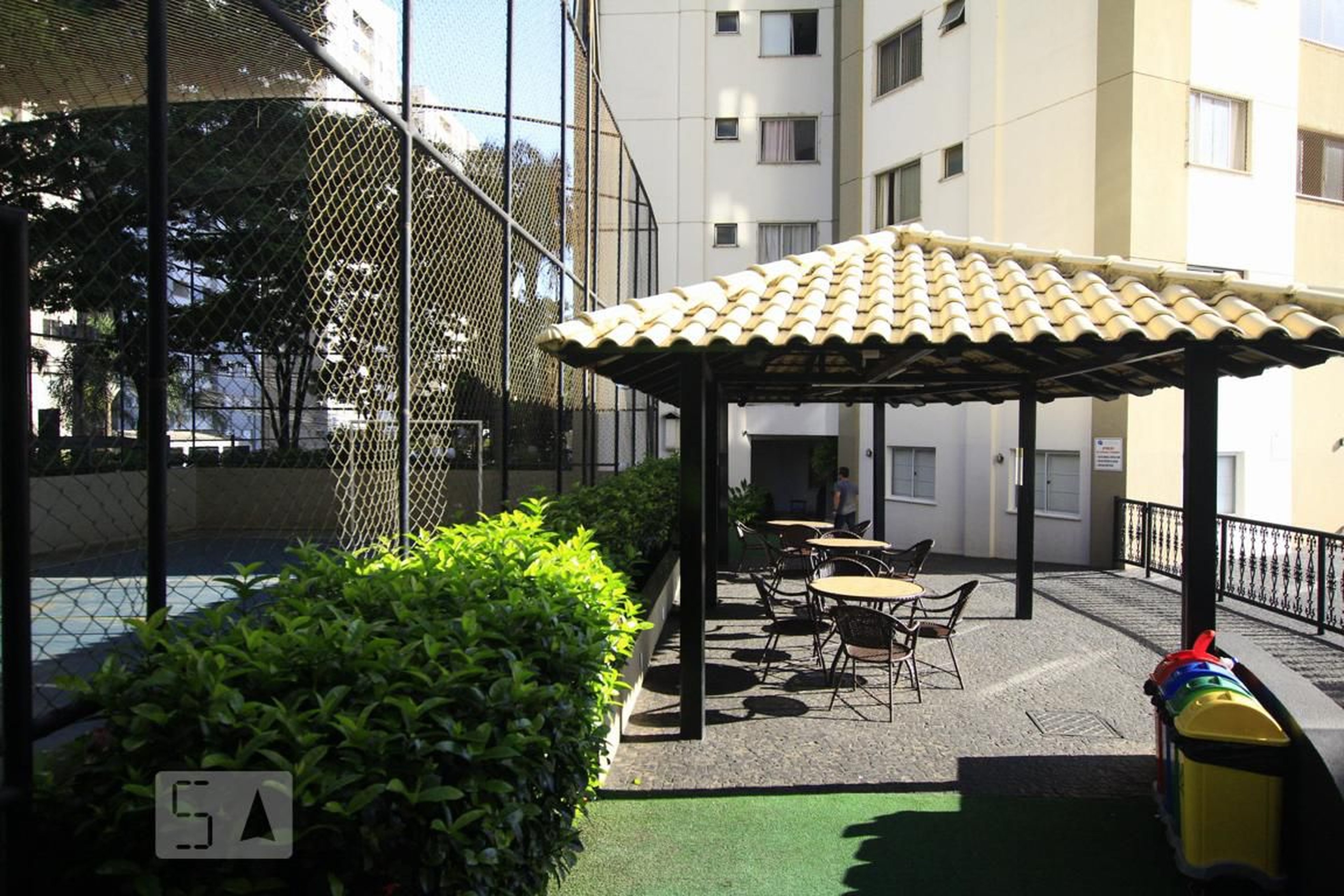 Area Comum Condomínio em Avenida Napoli, Q2