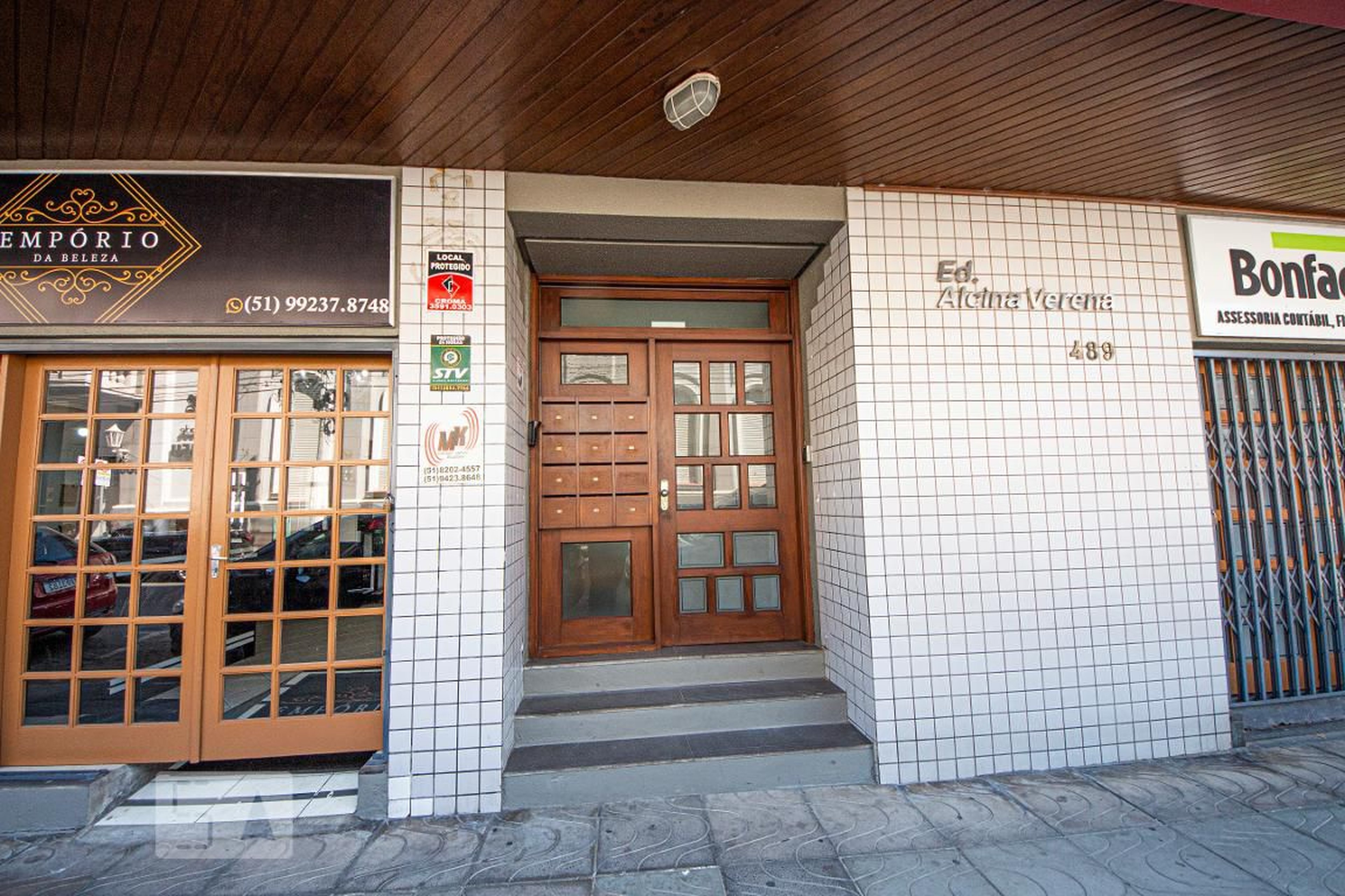 Fachada Edifício Residencial Alcina Verena