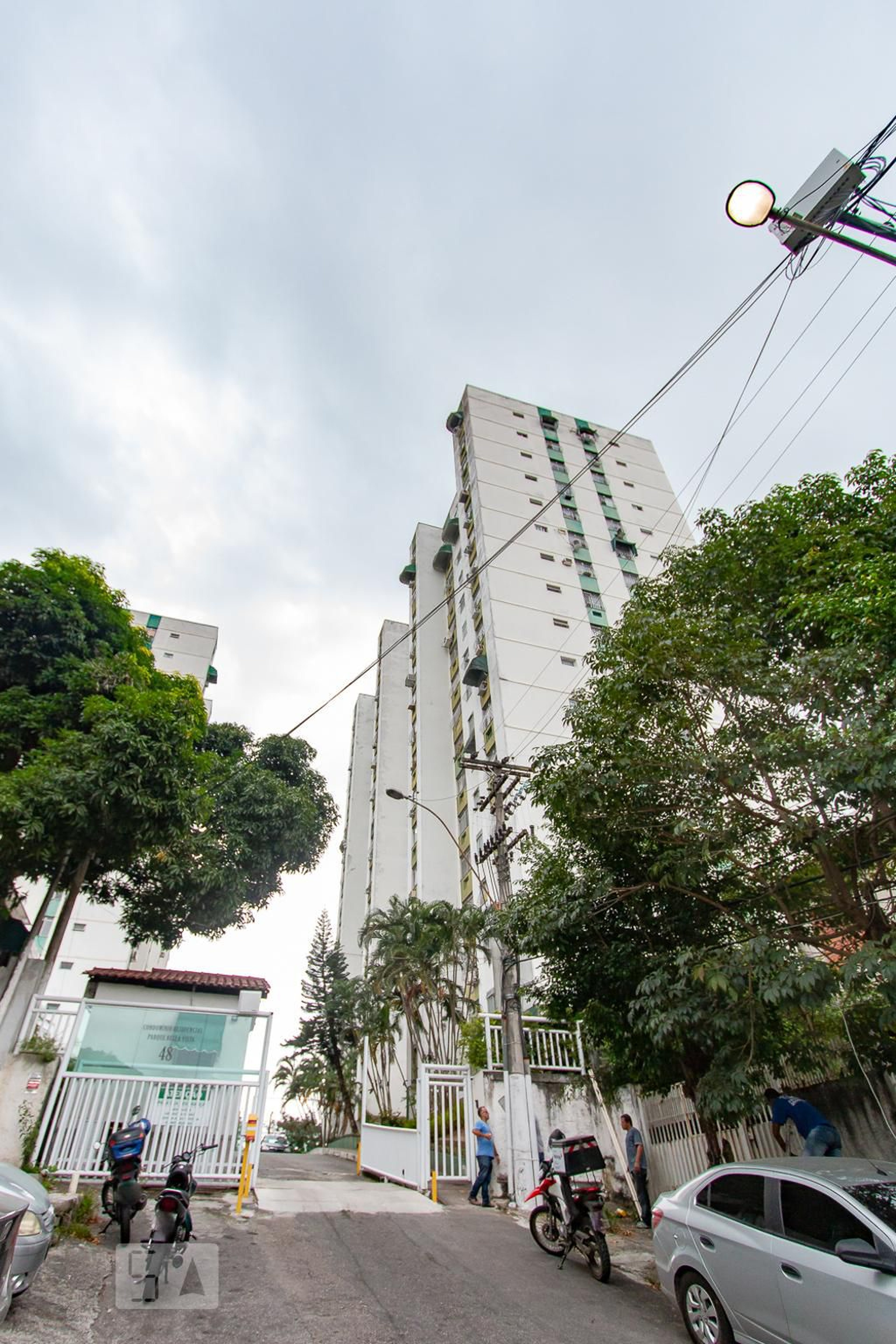 Fachada do Condomínio Residencial Parque Bella Vista