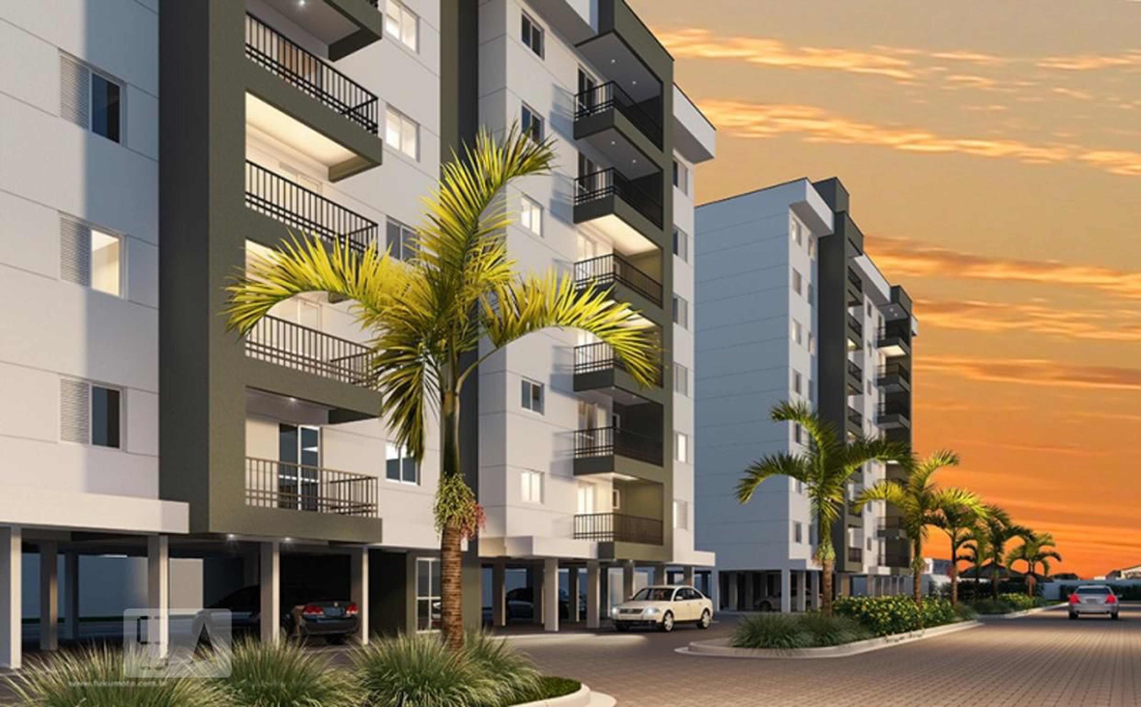 Fachada Condomínio Vivarte Alamedas