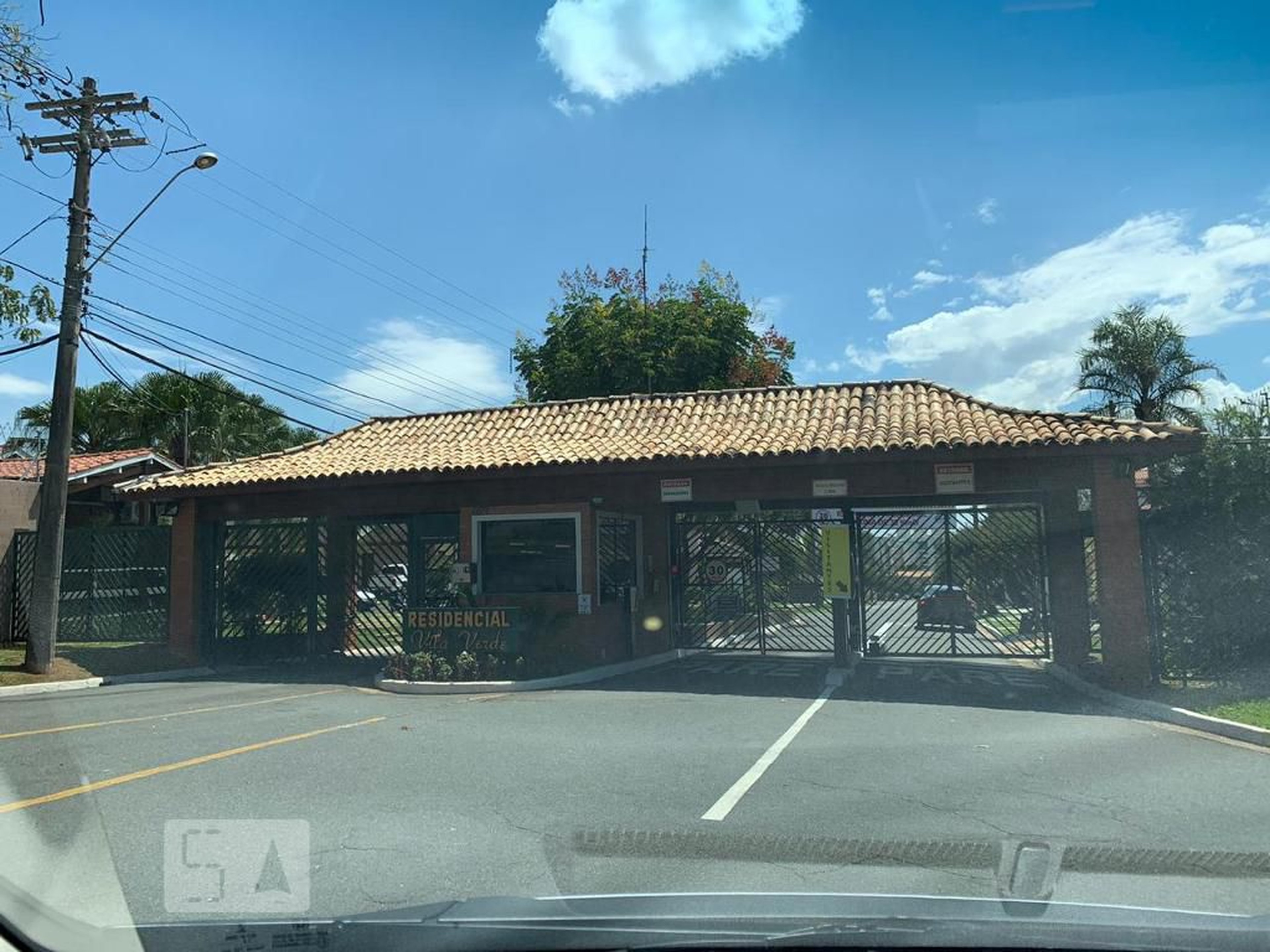 Fachada do Condomínio Residencial Vila Verde