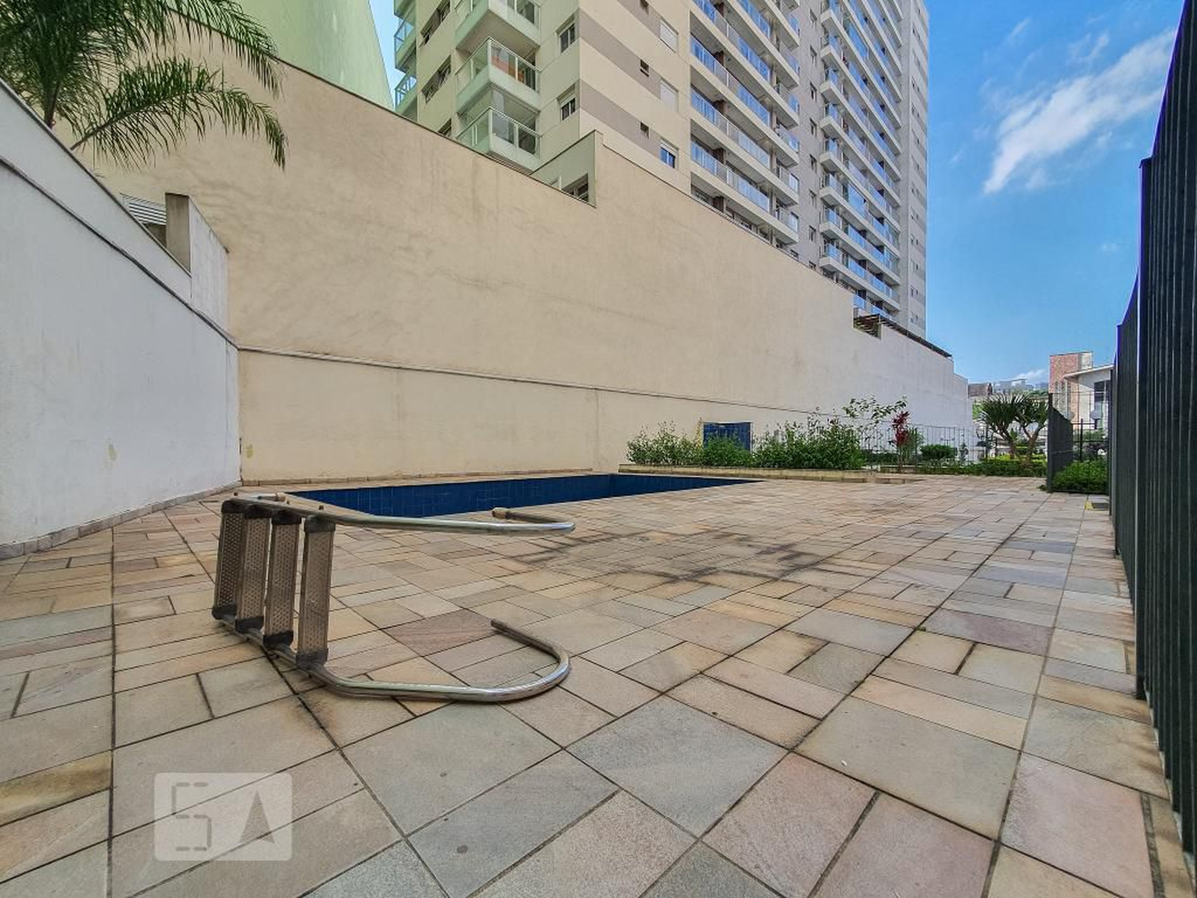 Área da piscina - Edifício Bueno de Andrade