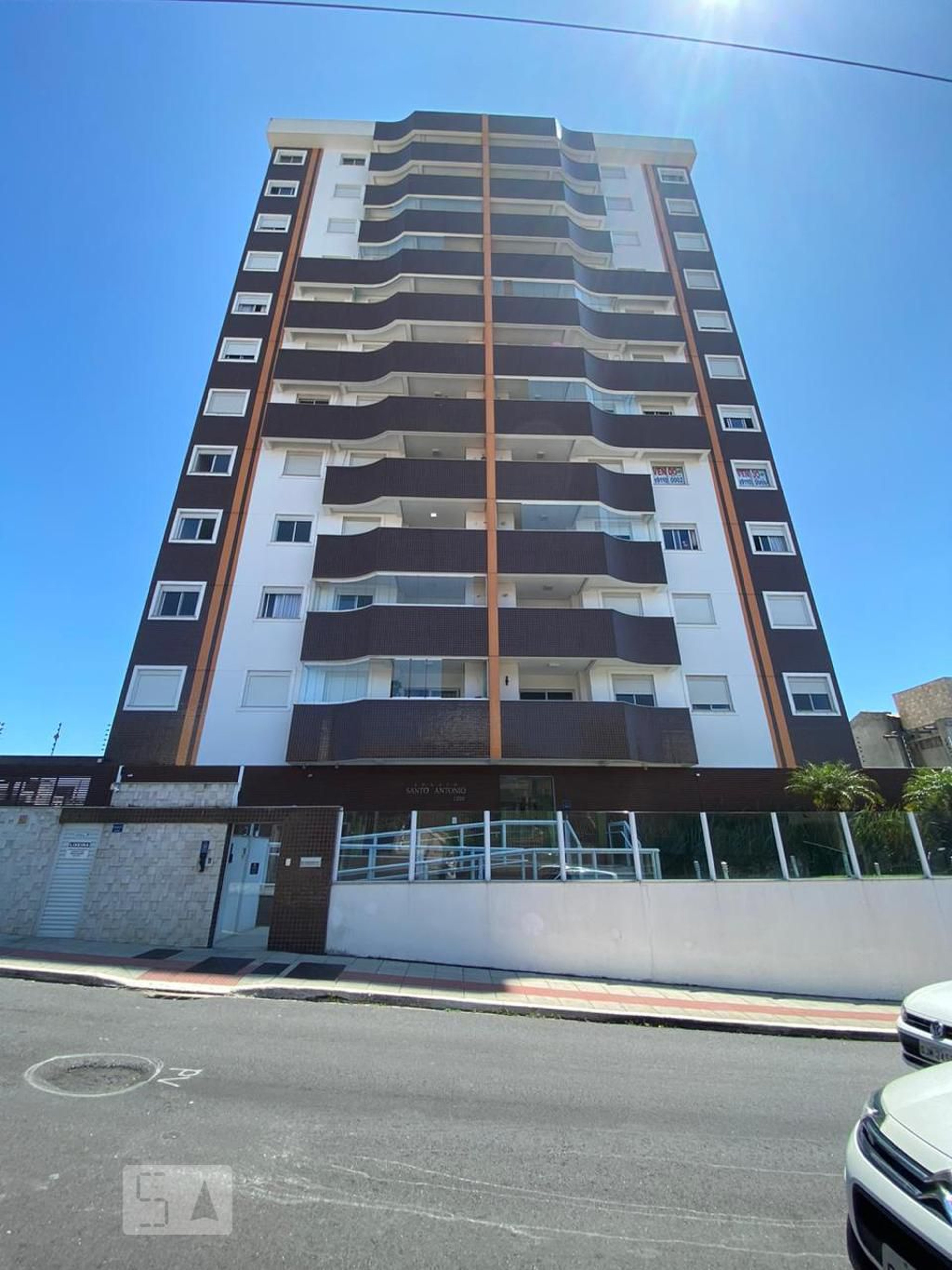 Fachada do Condomínio Residencial Spazio Santo Antonio