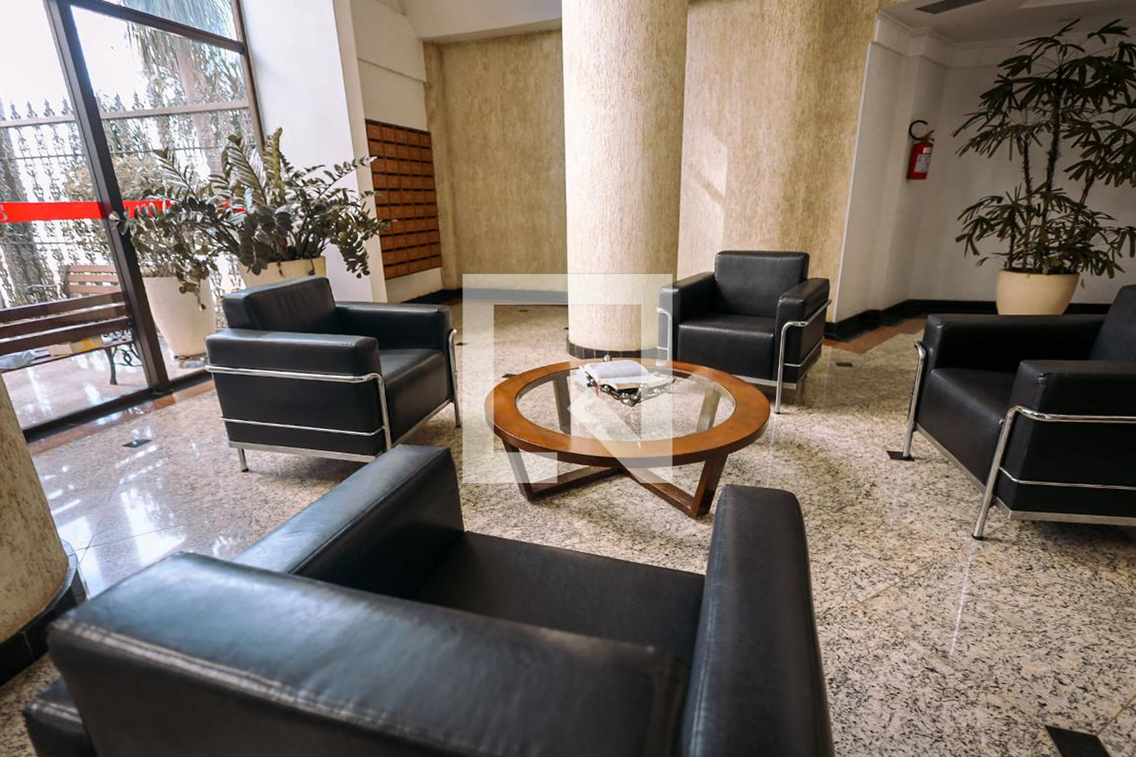 Hall de entrada Residencial Córdoba
