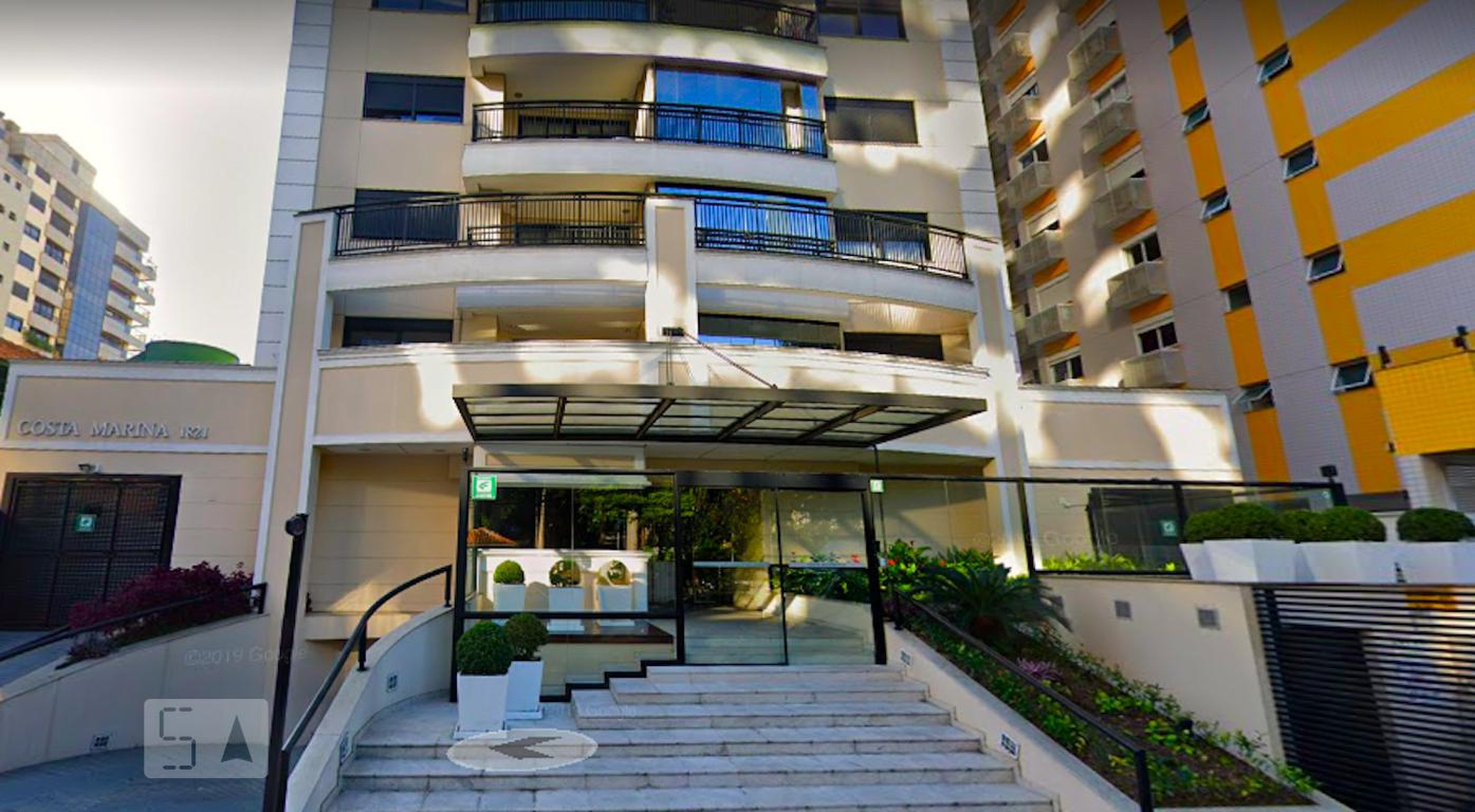 Fachada Condomínio em Rua Bocaiúva, 1820