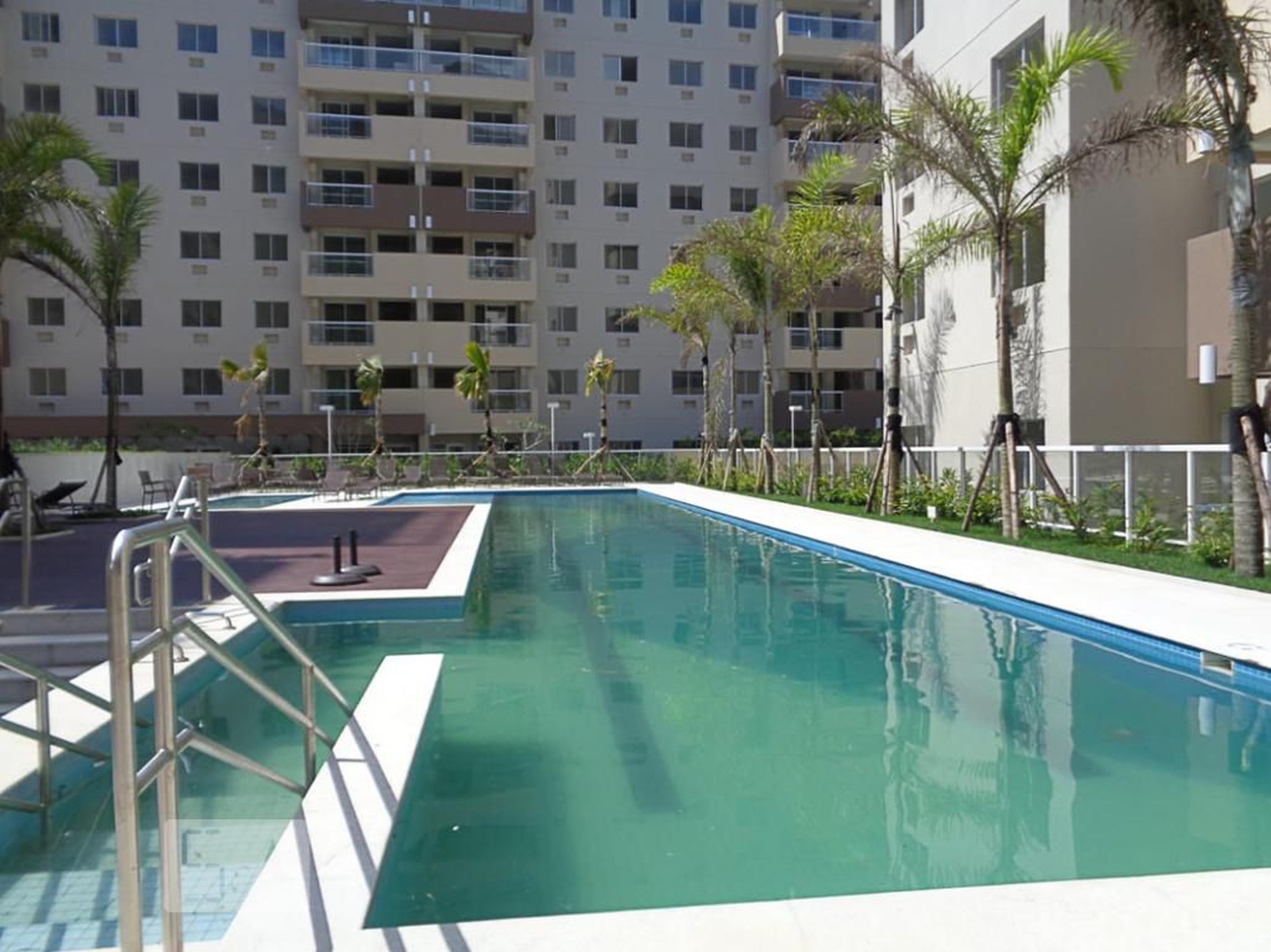 Área comum - Piscina Condomínio em R. Wilfred Penha Borges, Recreio dos Bandeirantes