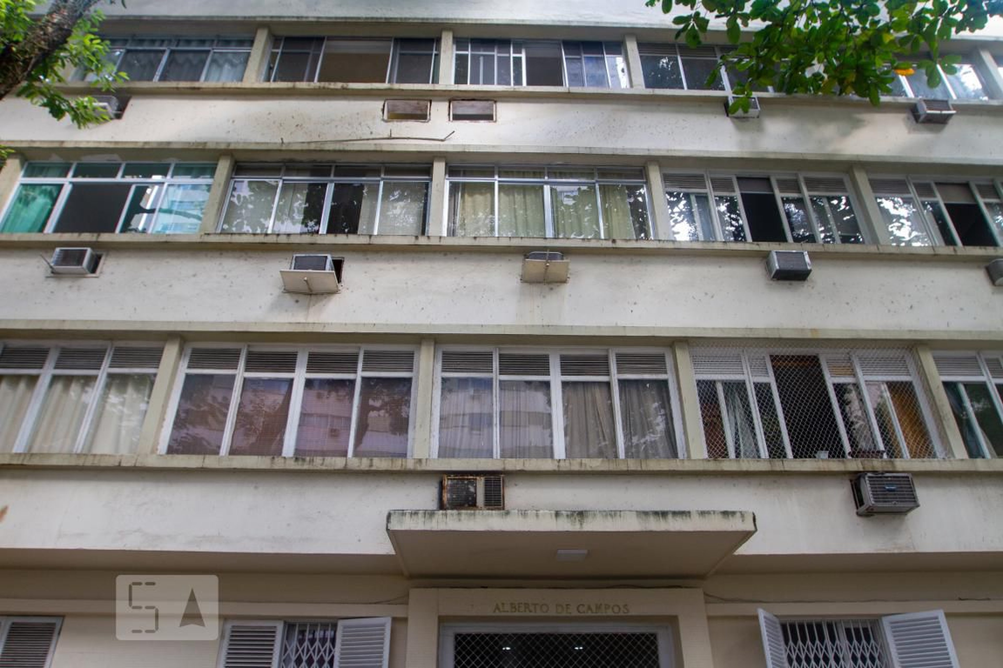 Fachada do Prédio Edificio Alberto De Campos