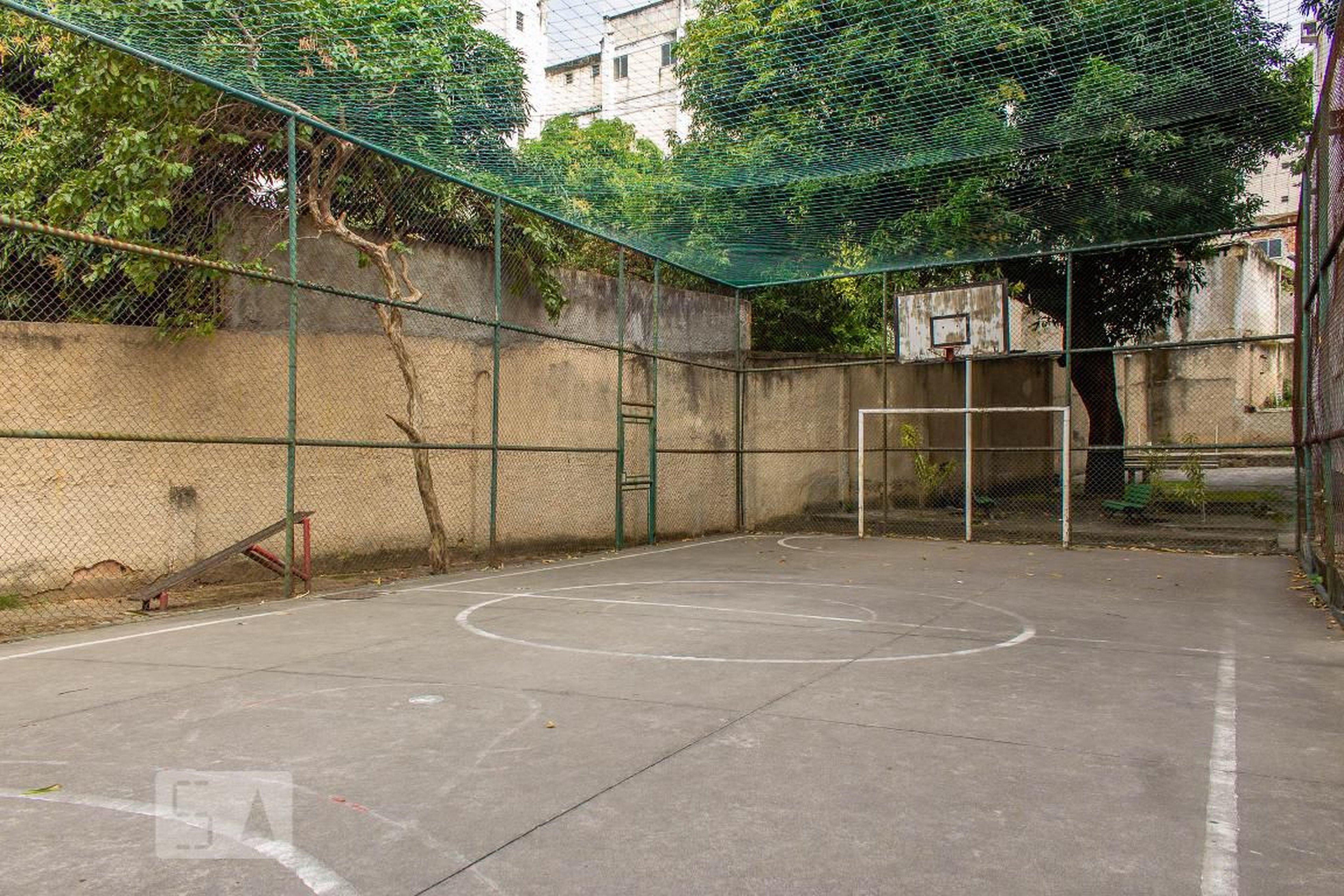 Quadra poliesportiva - Conjunto Residencial Campo de Miosótis