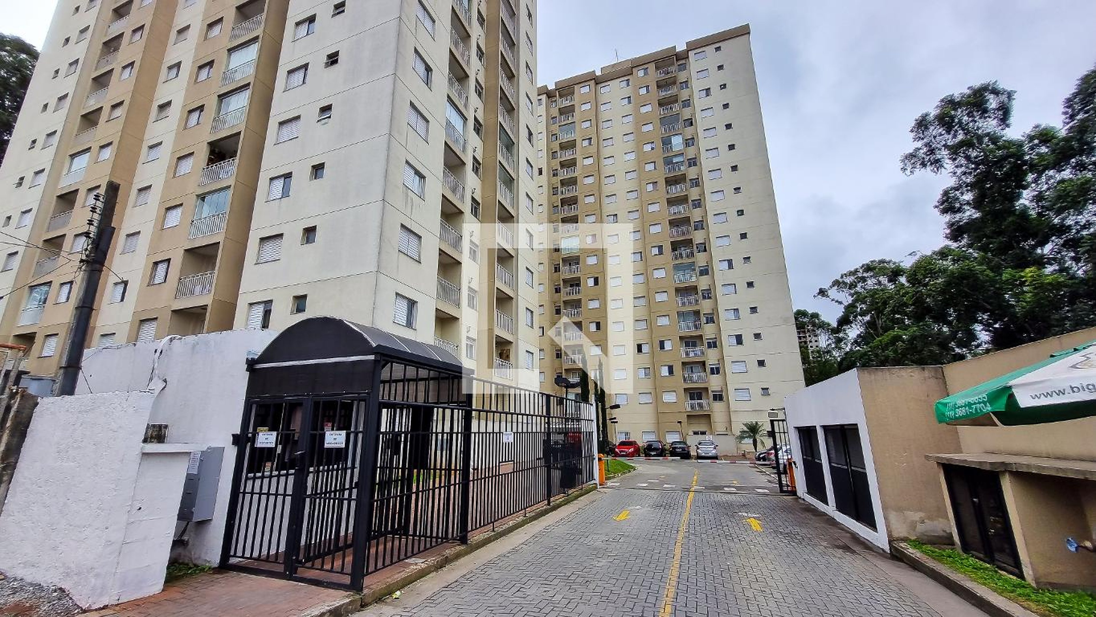 Fachada Condomínio Casa Residencial Mirante do Bosque