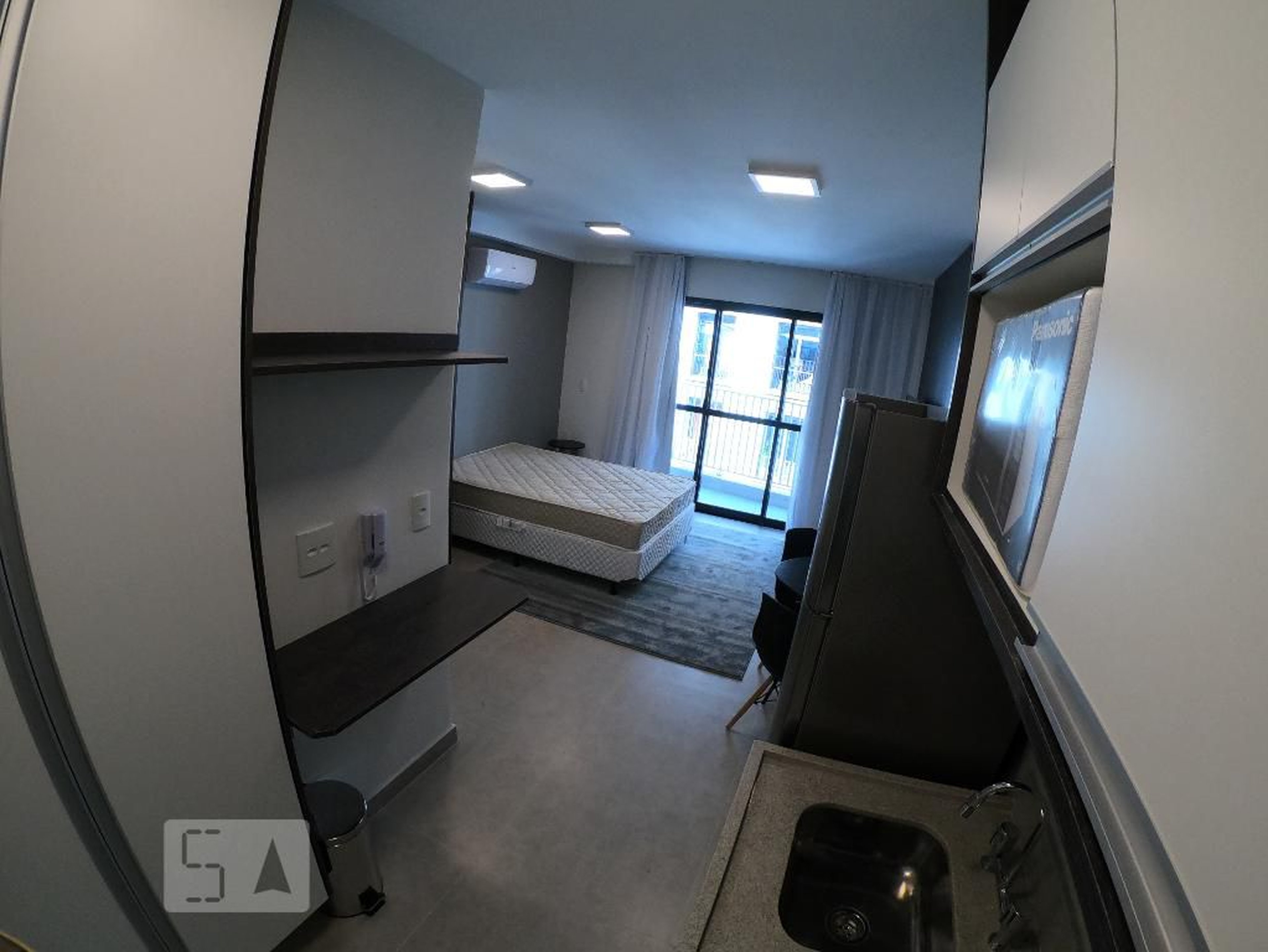 Entrada Condomínio em Rua Aurora, 753