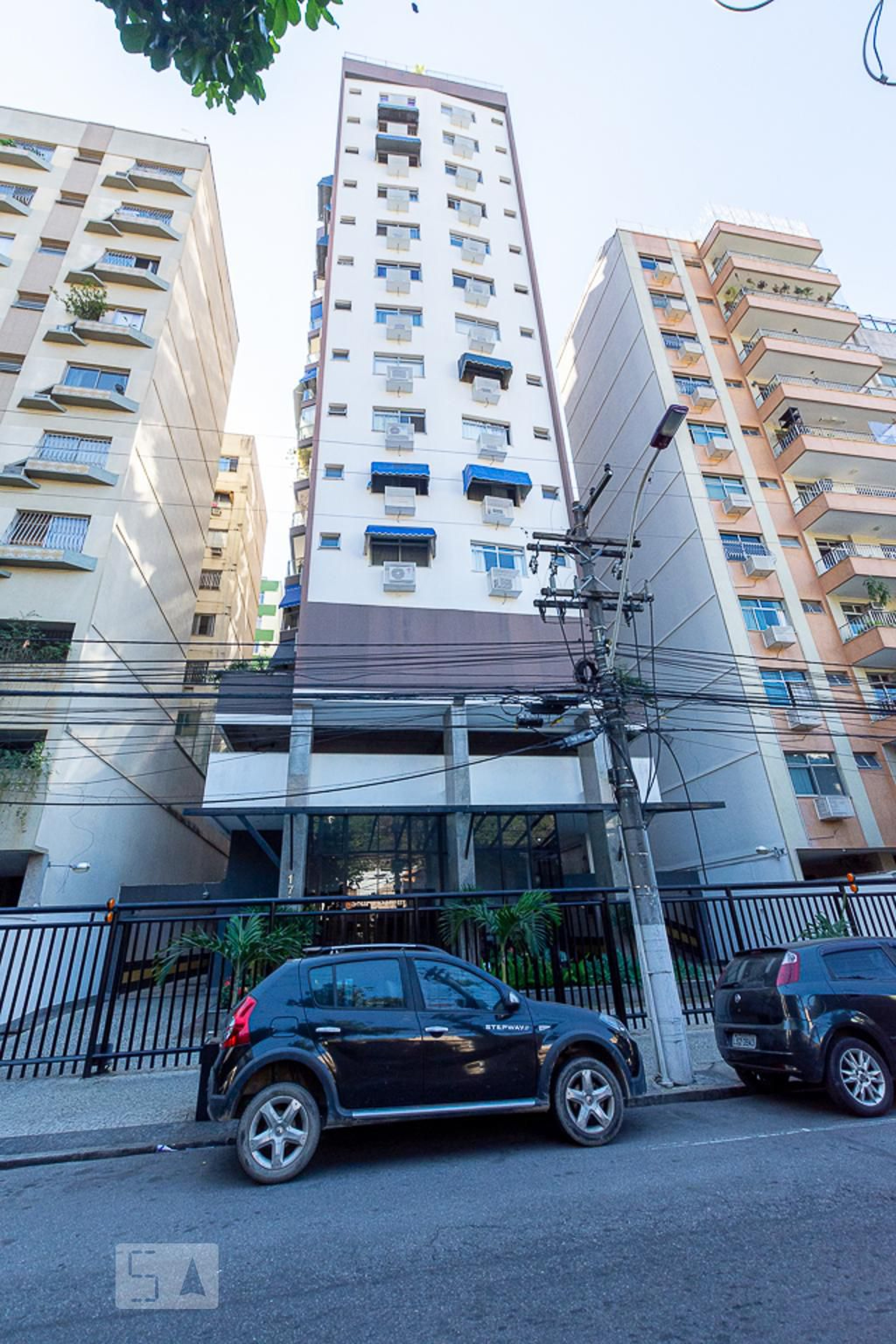 Fachada do Condomínio Edifício Solar Elizabeth