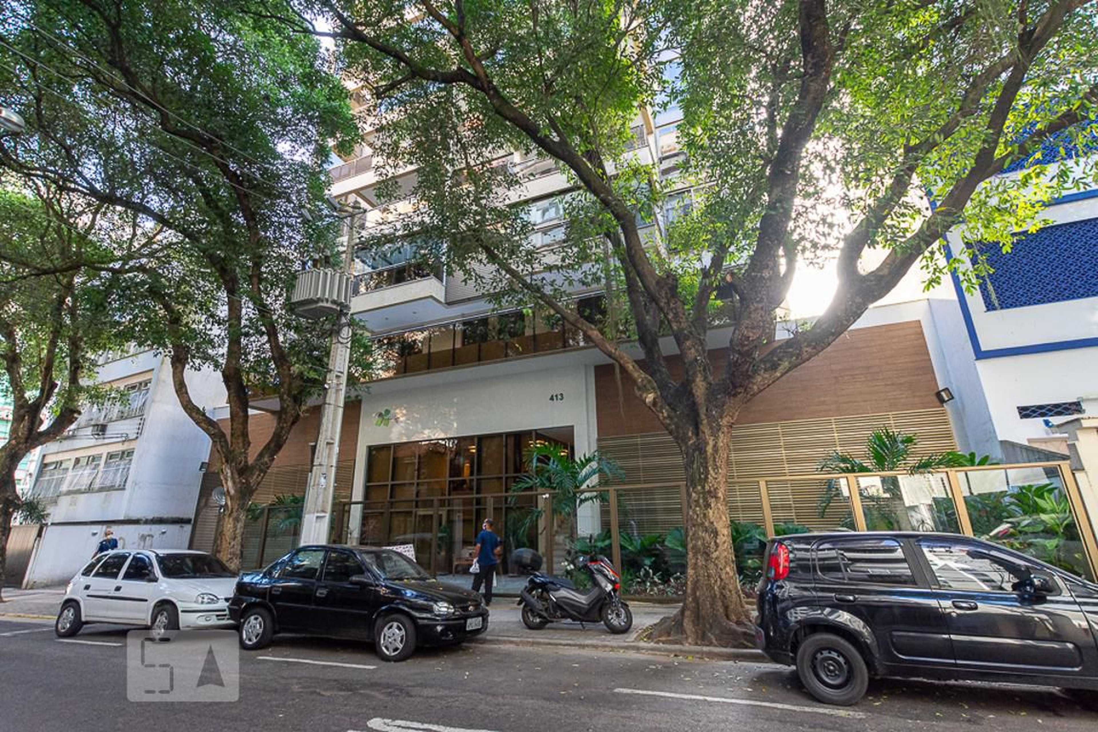 Fachada do Prédio Condomínio Calle Firenze