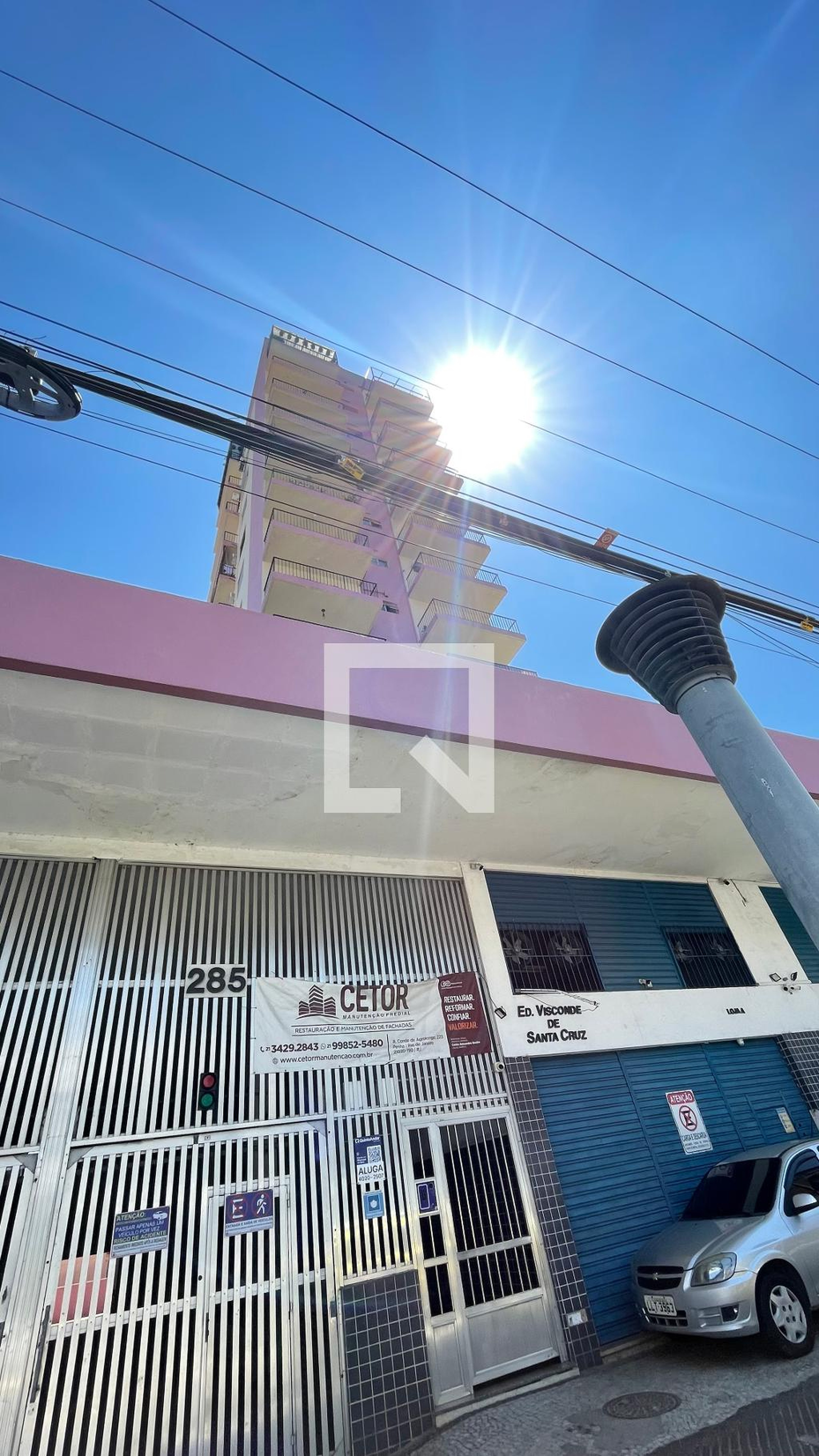 Fachada Condomínio Visconde Santa Cruz