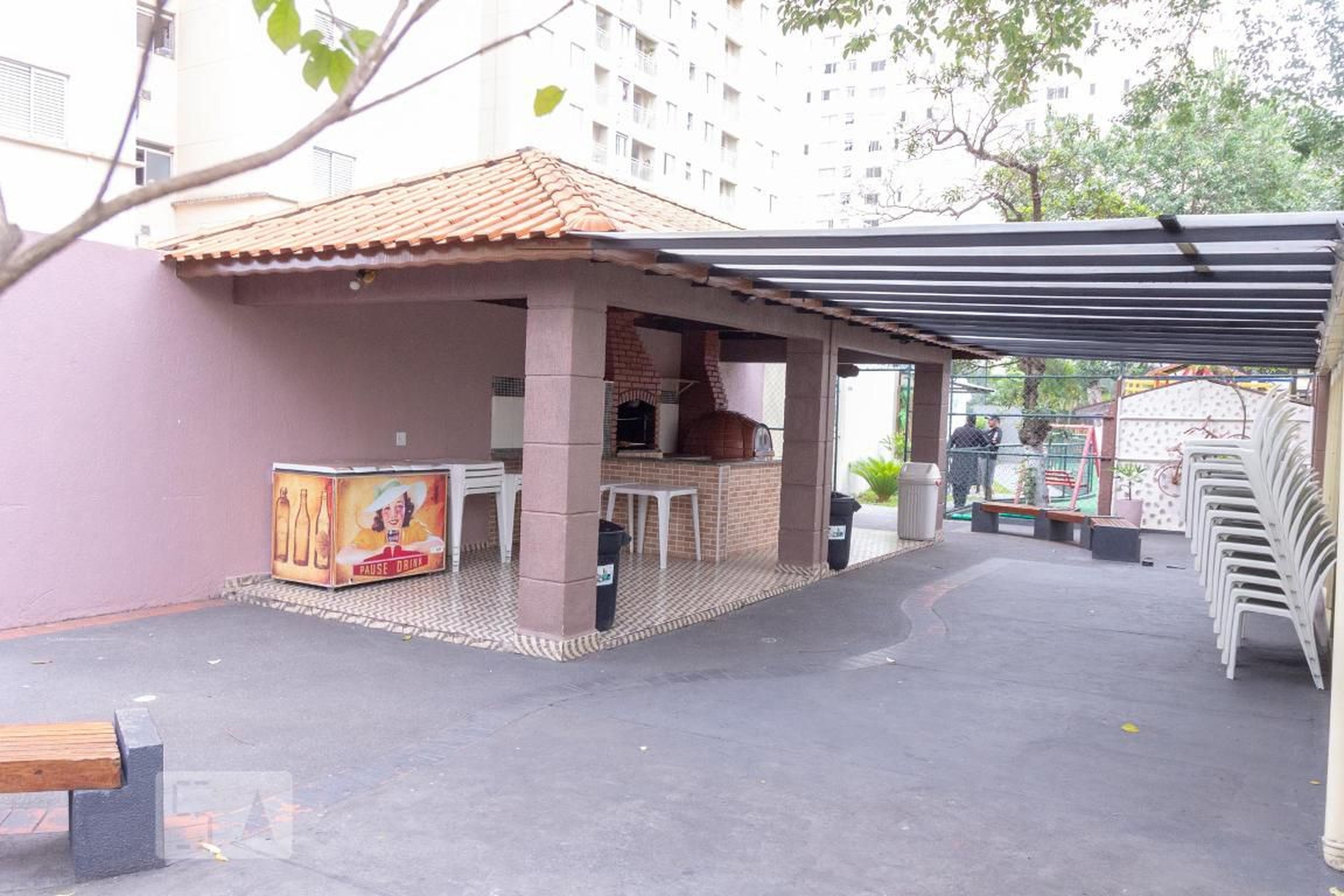 Área comum - Churrasqueira - 