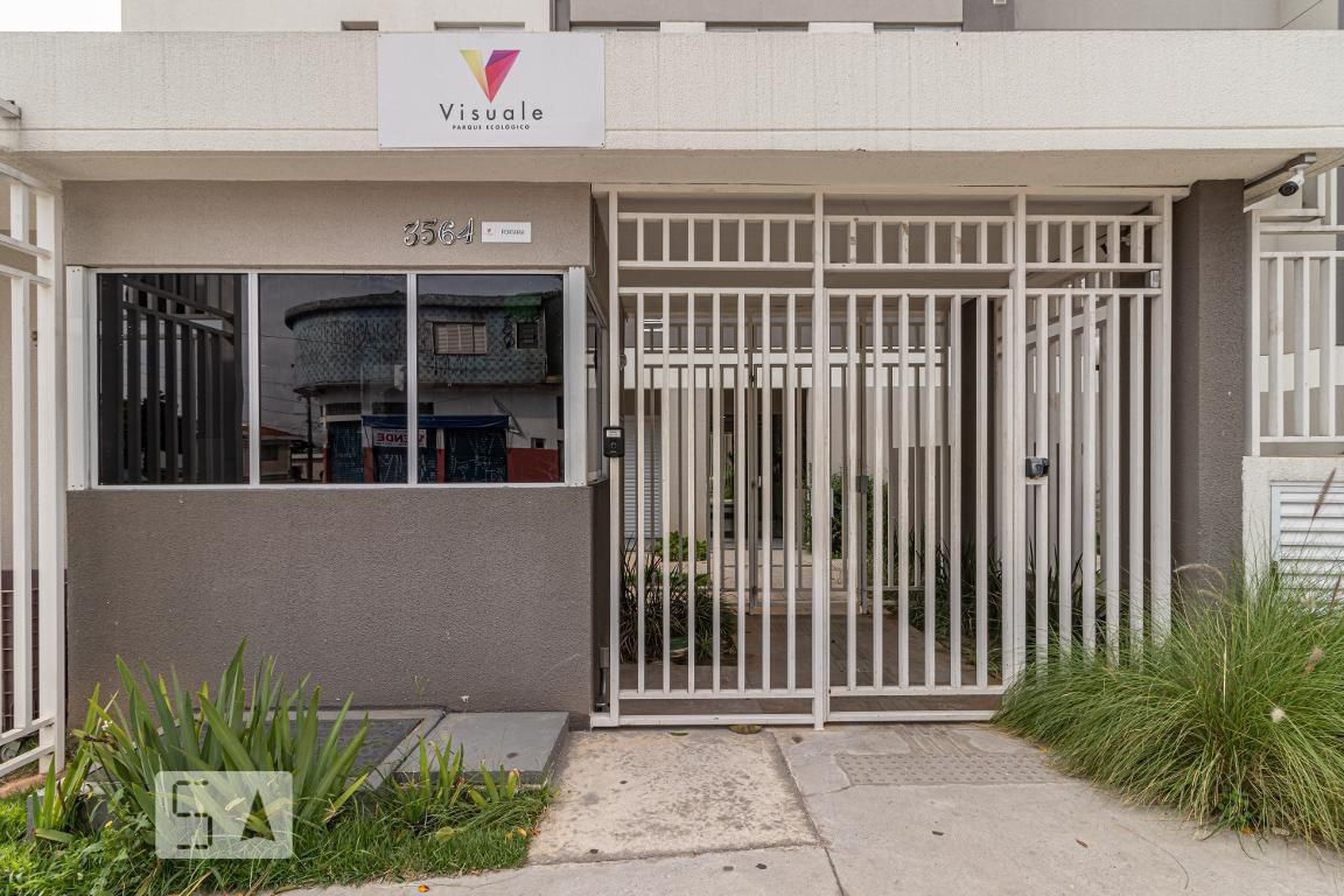Fachada do Condomínio Condomínio Visuale Parque Ecológico