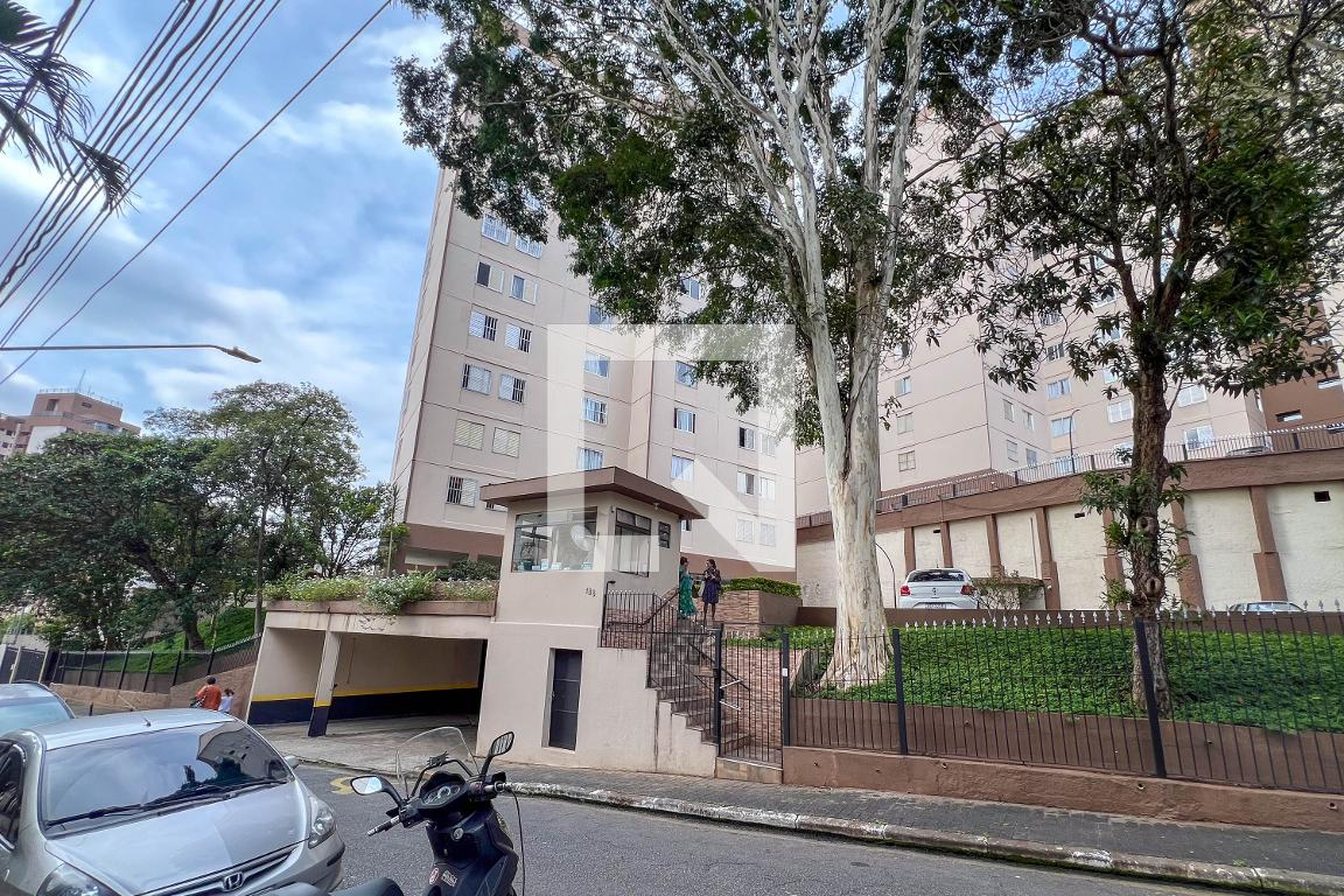 Fachada Condomínio Conjunto Residencial Santa Cruz I Bl.12