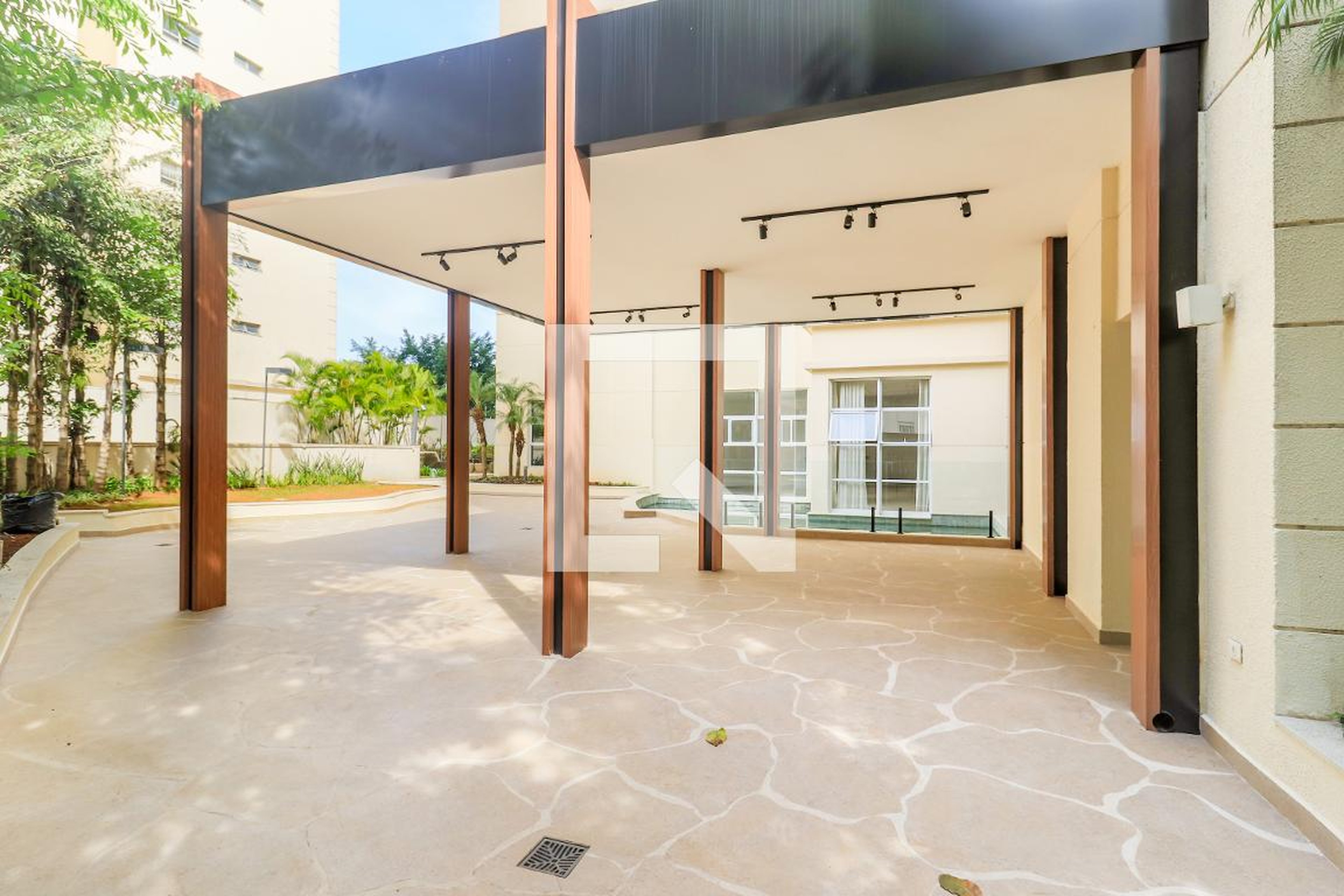 Área comum - Contemporâneo Campo Belo