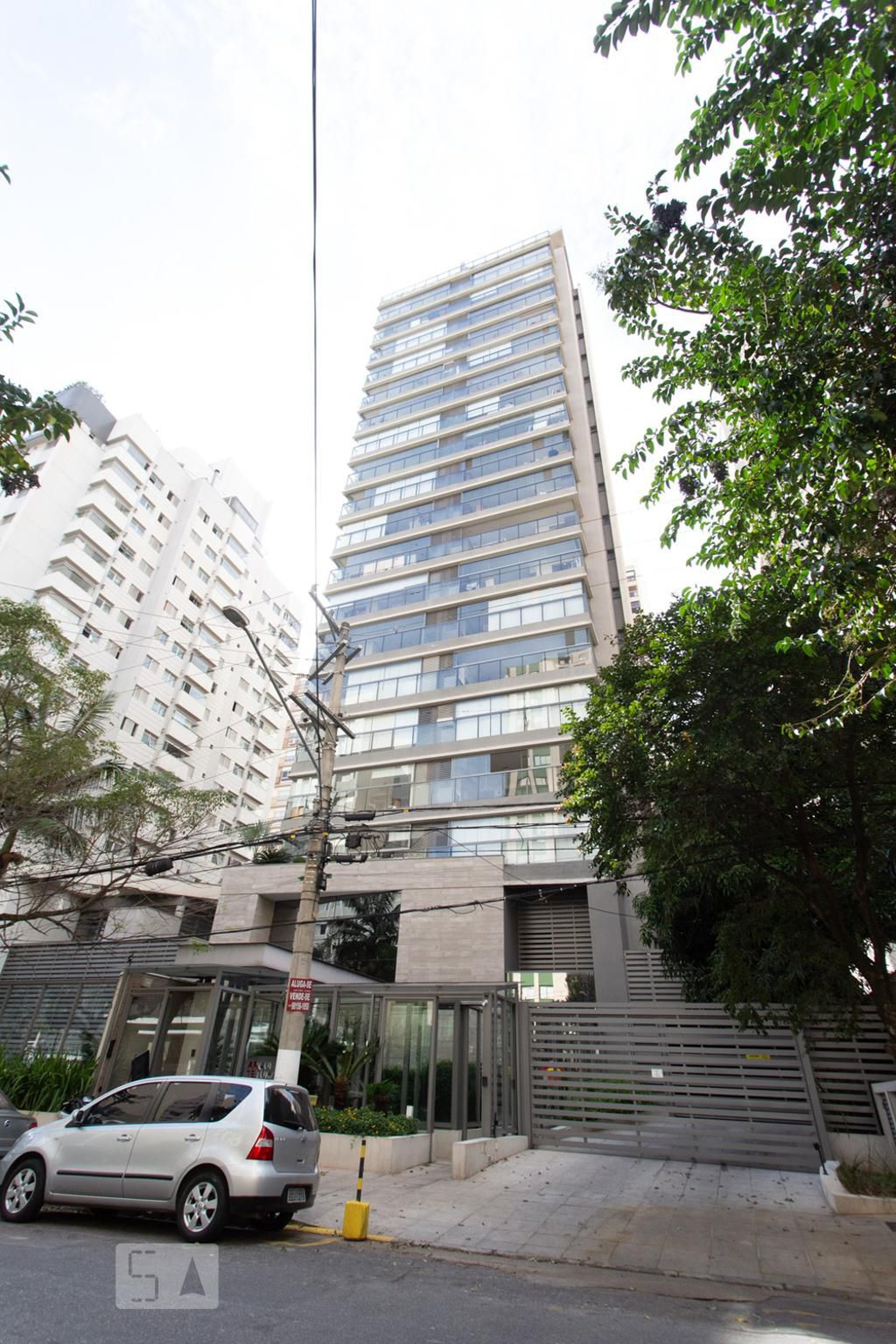 Fachada do Prédio Edifício Arquitetura Pinheiros