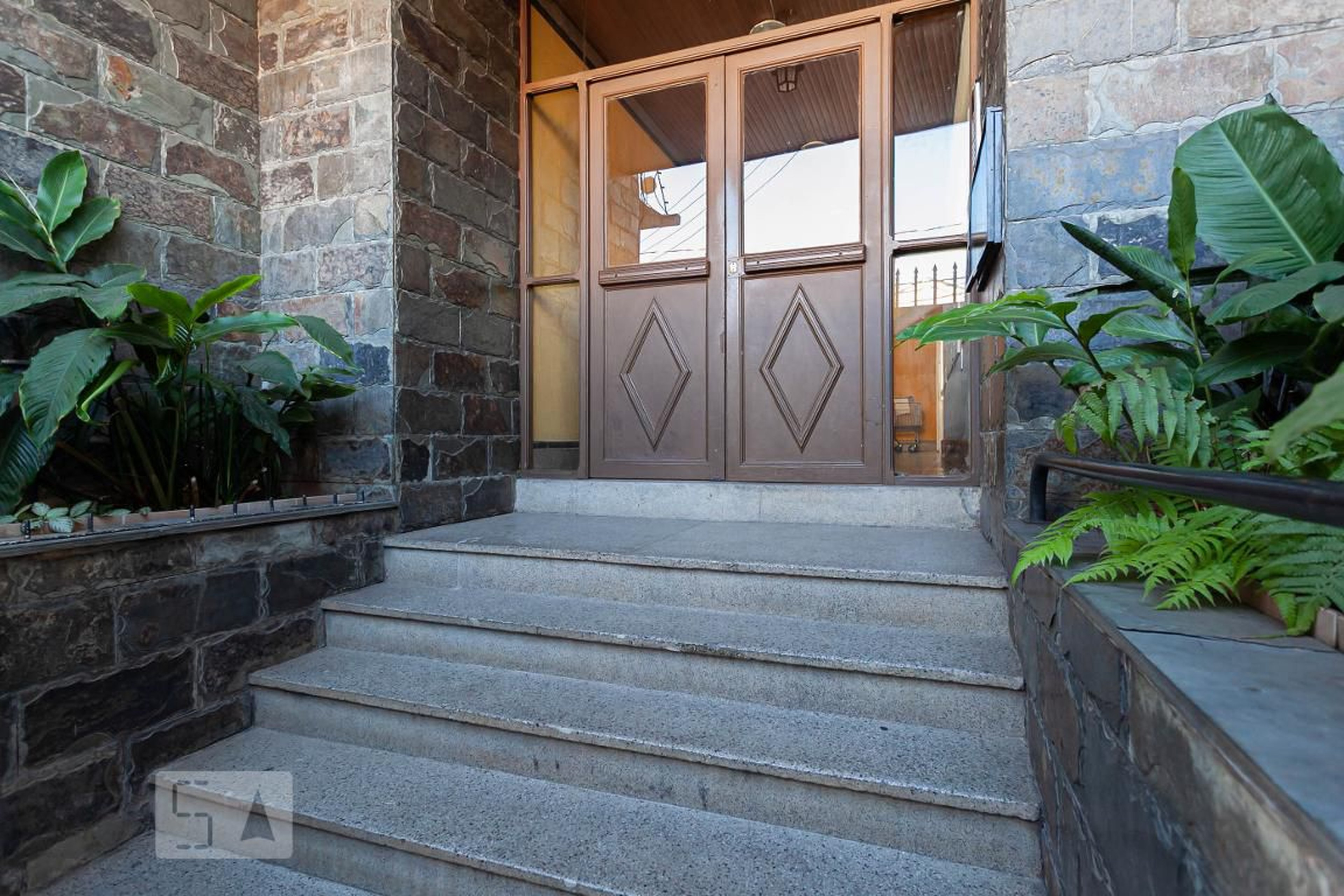 Entrada do prédio - Edifício Euclasio