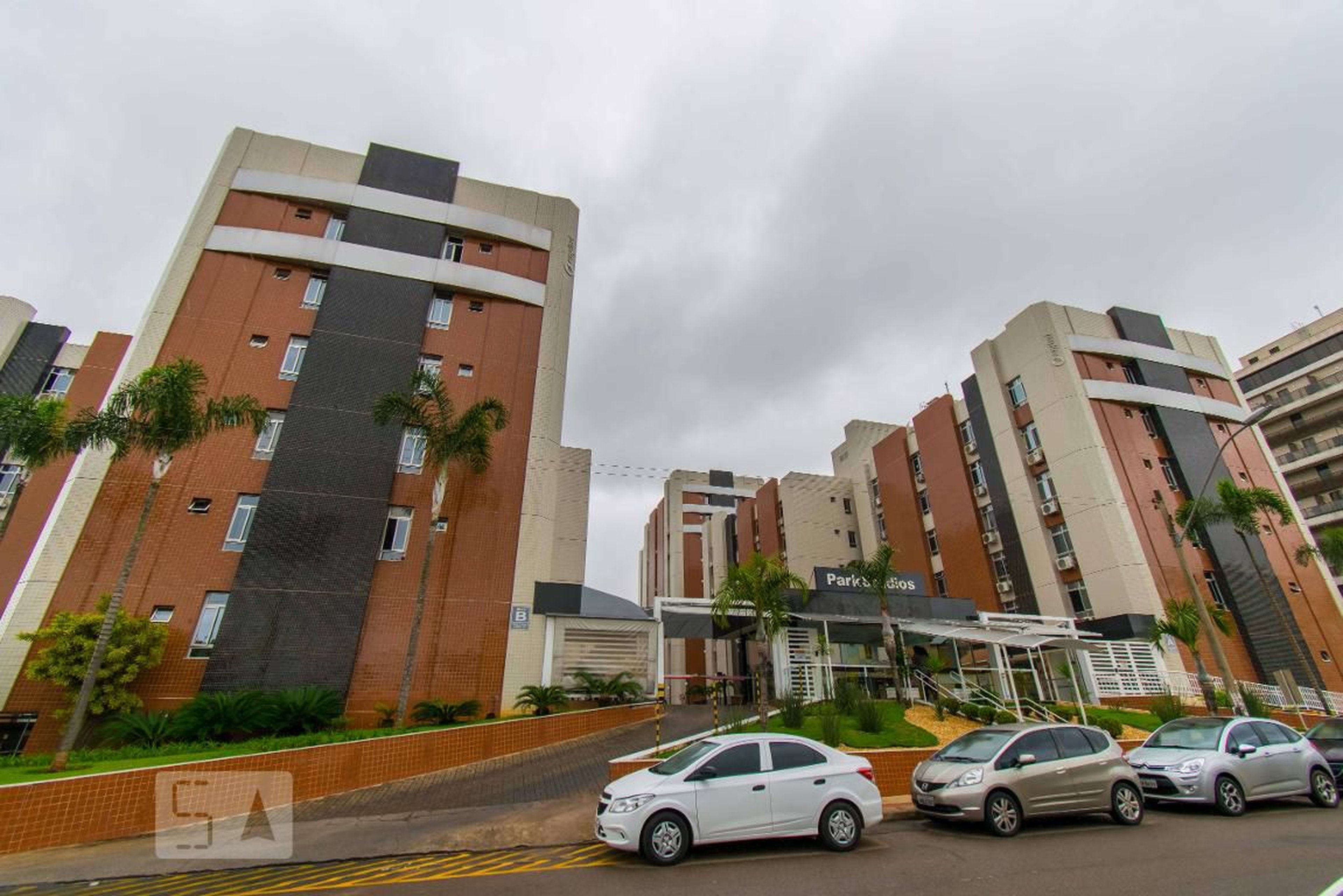 Fachada Condomínio Park Studios