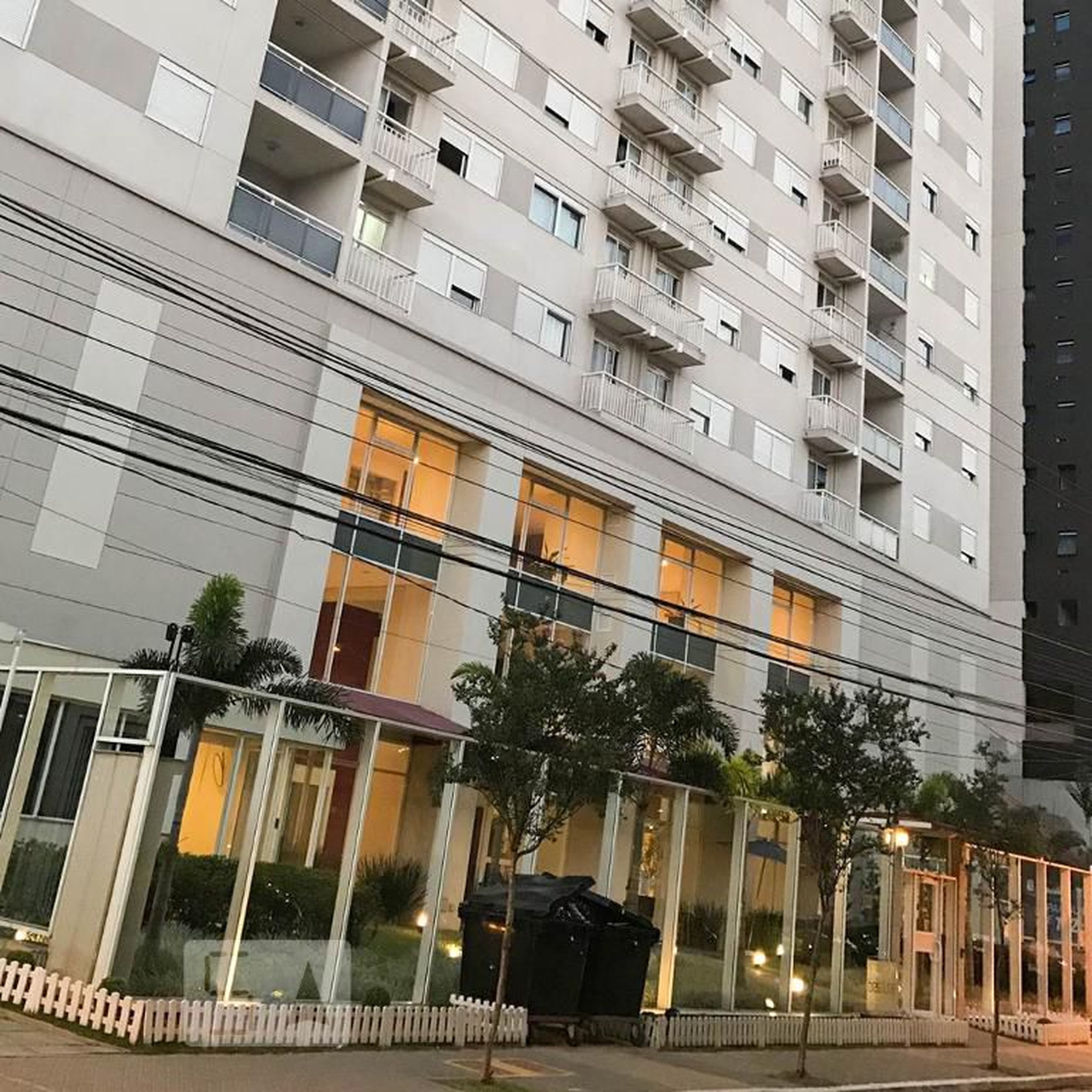 Fachada do Condomínio Condomínio Bras Clube