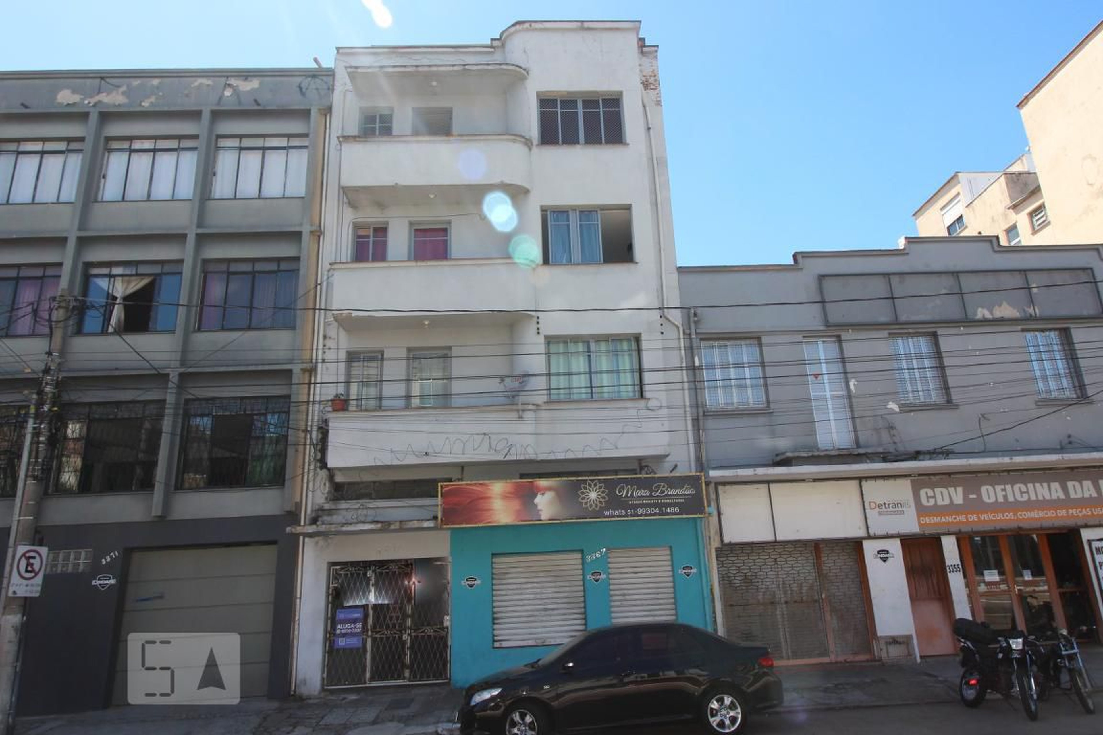 Fachada do Prédio Condomínio Farrapos