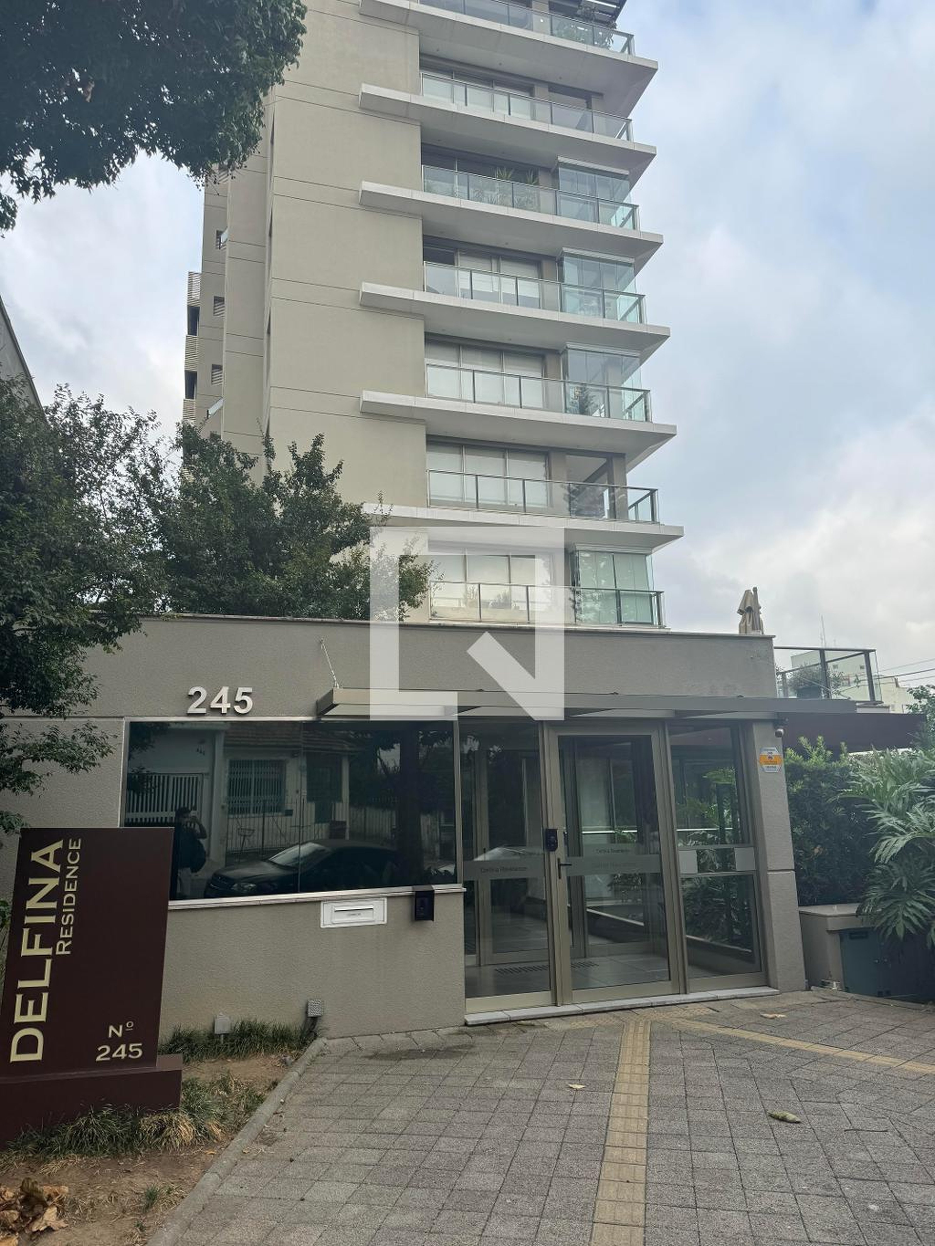 Fachada Edifício Delfina Residence