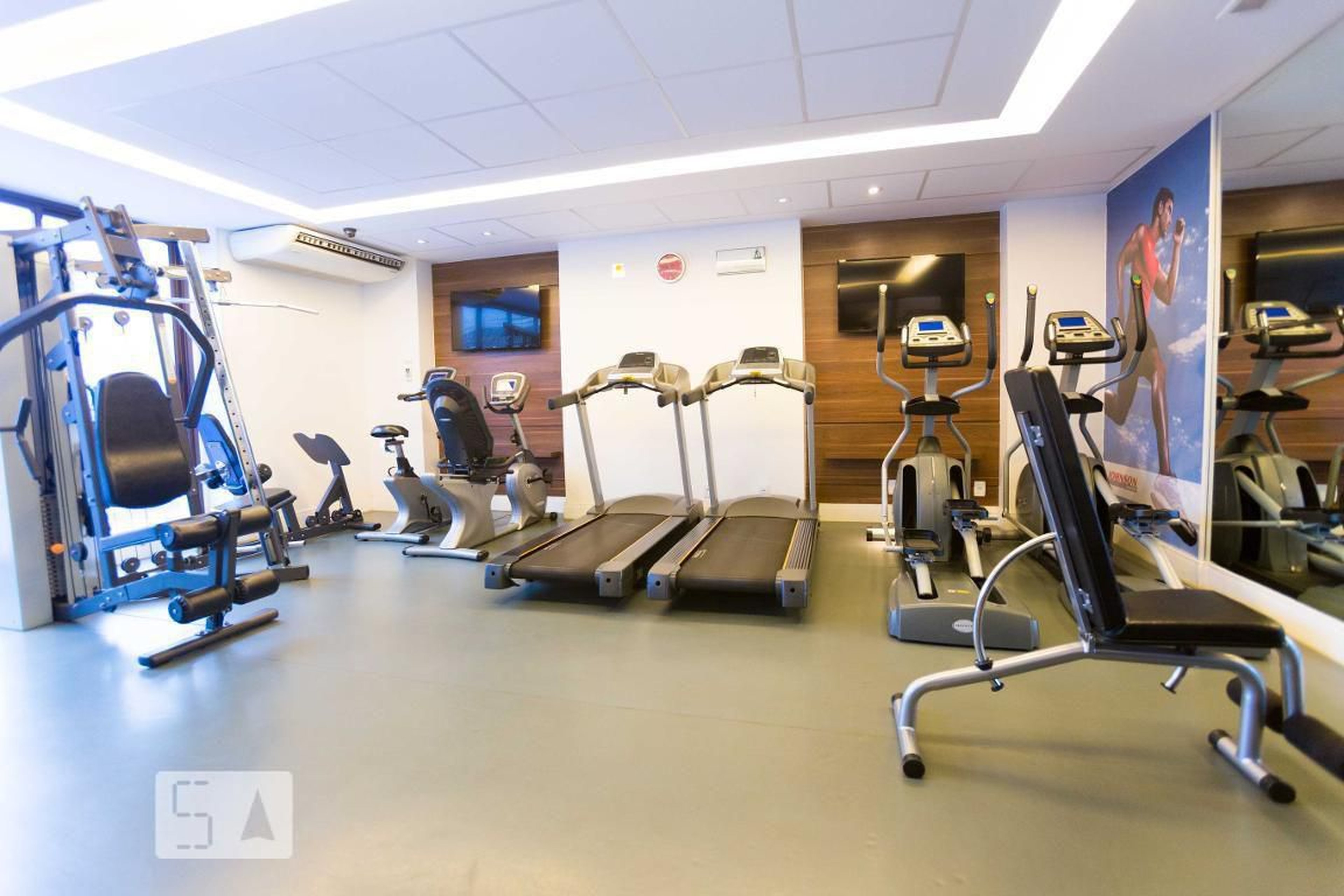 Area comum - Academia - Via soho