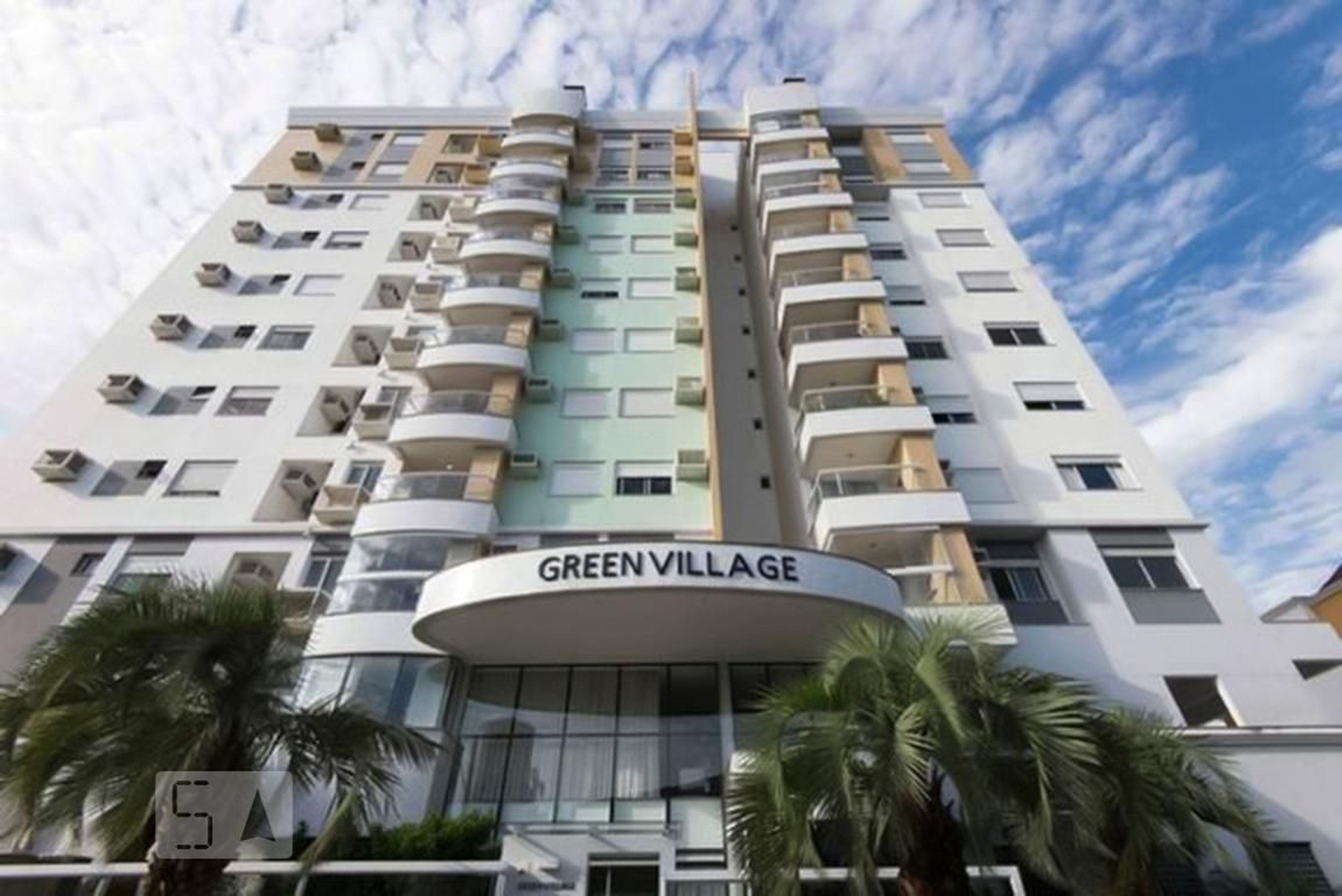 Fachada Condomínio em Rua Professor Ayrton Roberto de Oliveira, 11