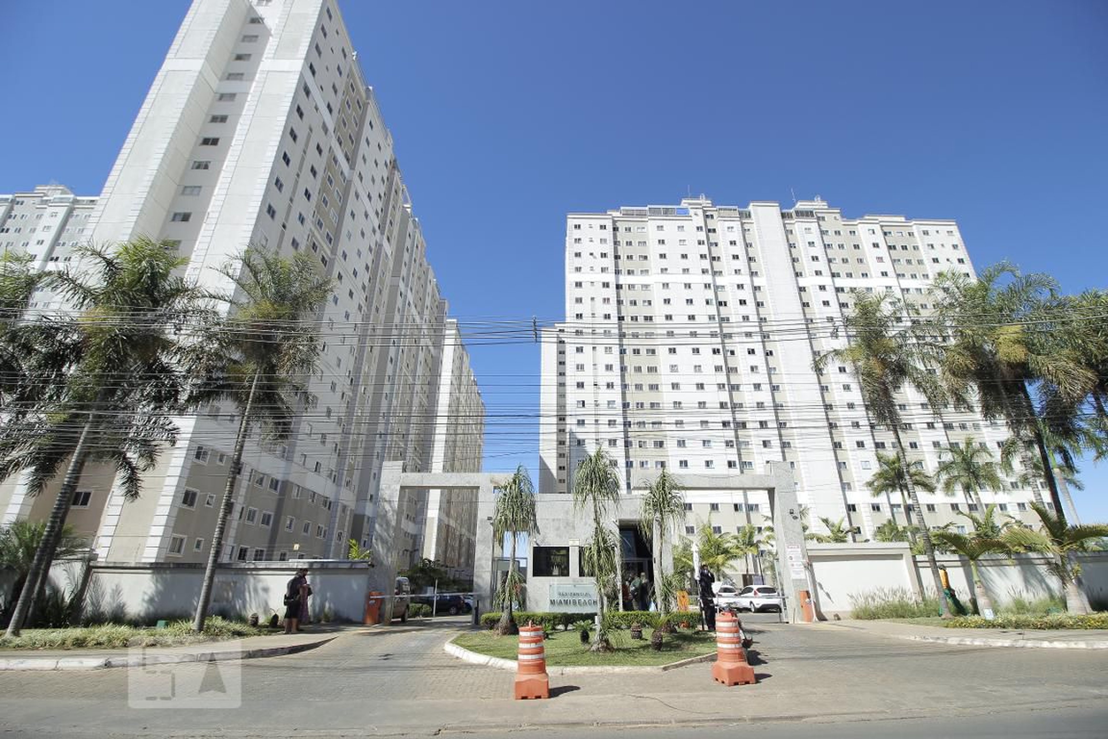 Fachada Condomínio em Qi 24, Lotes 1/13, Torre D