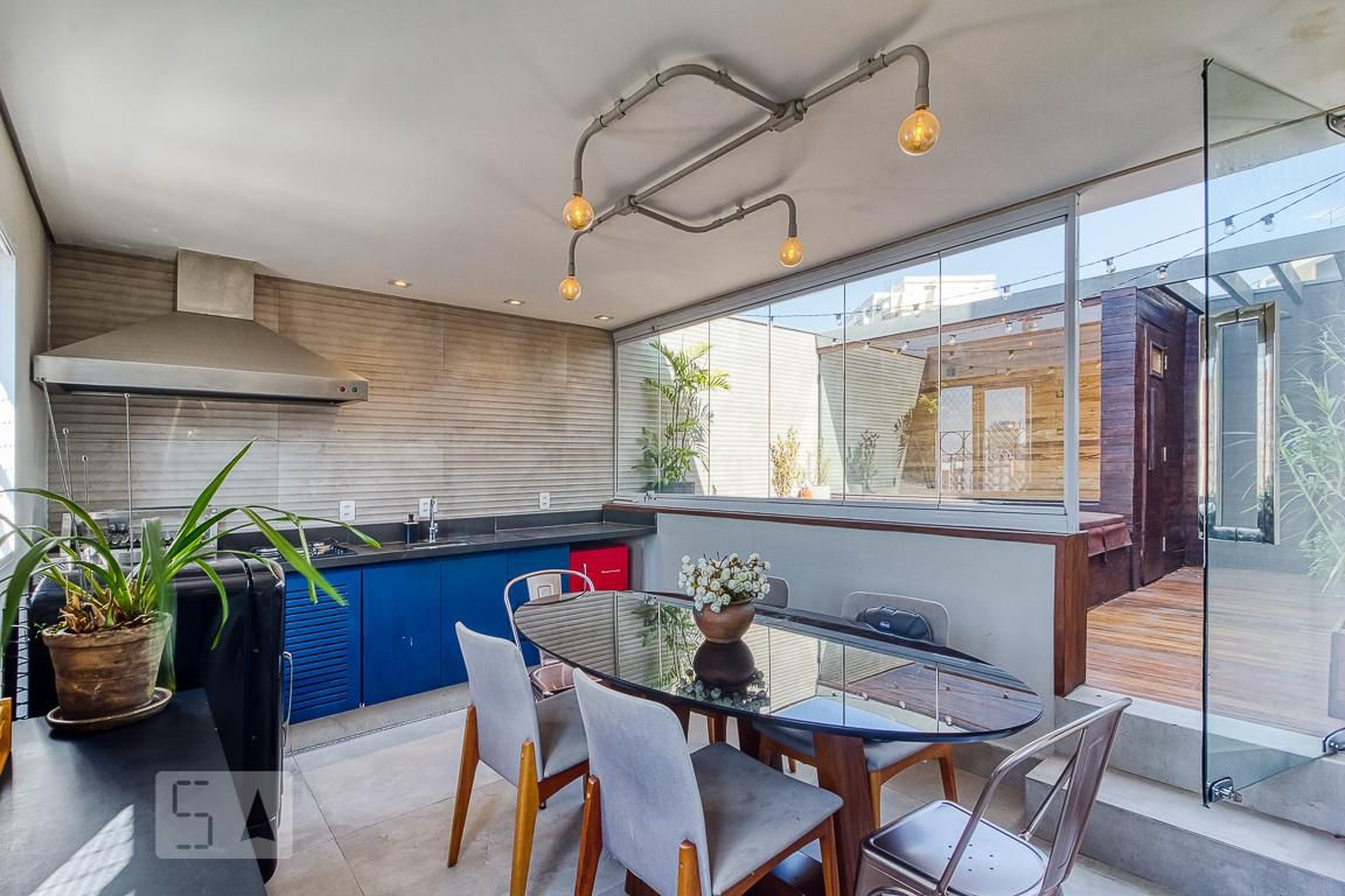 Espaço gourmet - Edifício Chateau de Manet