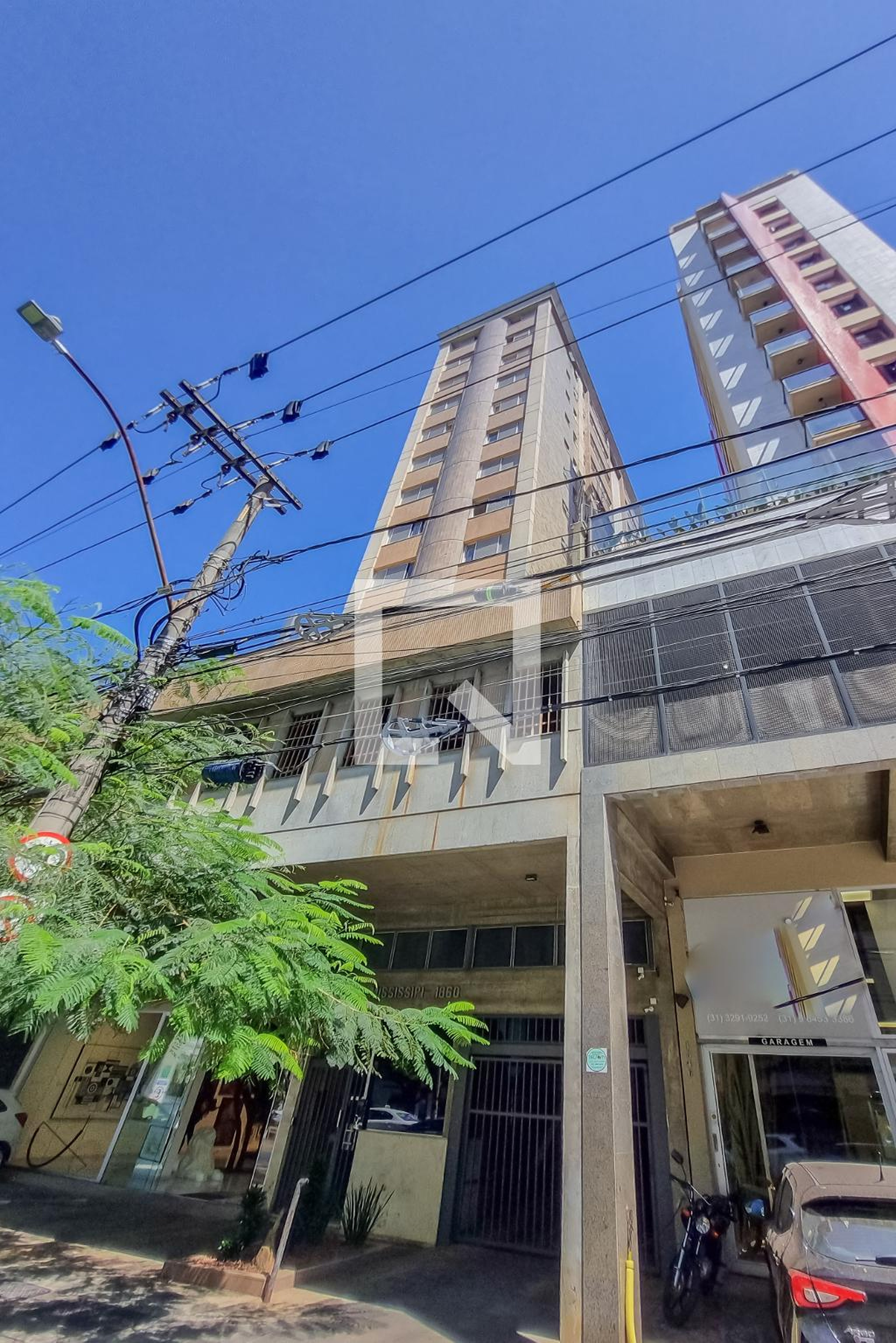 Fachada Condomínio em Rua Curitiba, 1862