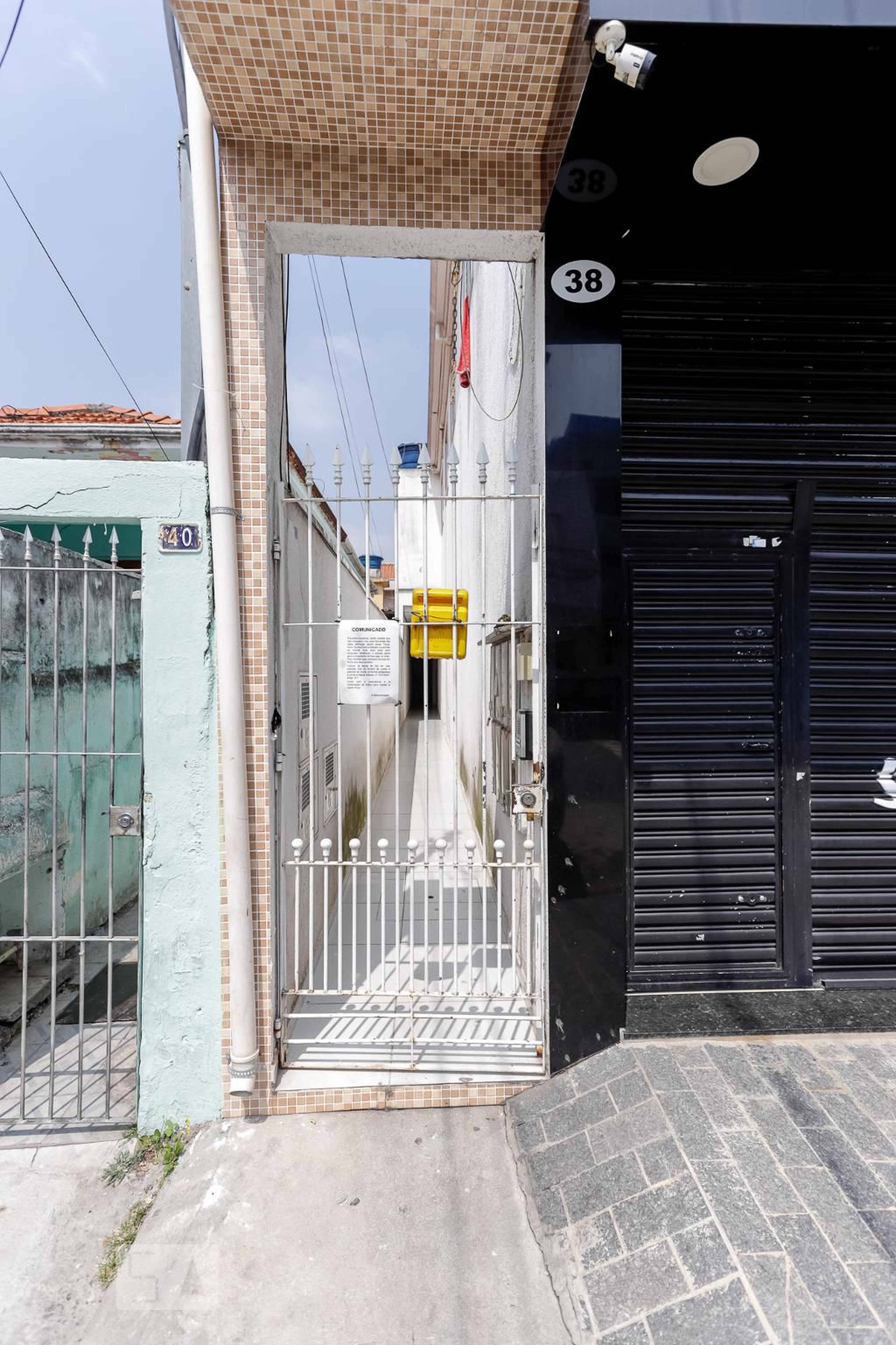 Fachada Condomínio em Rua Coronel Antonio Ferraz, 38