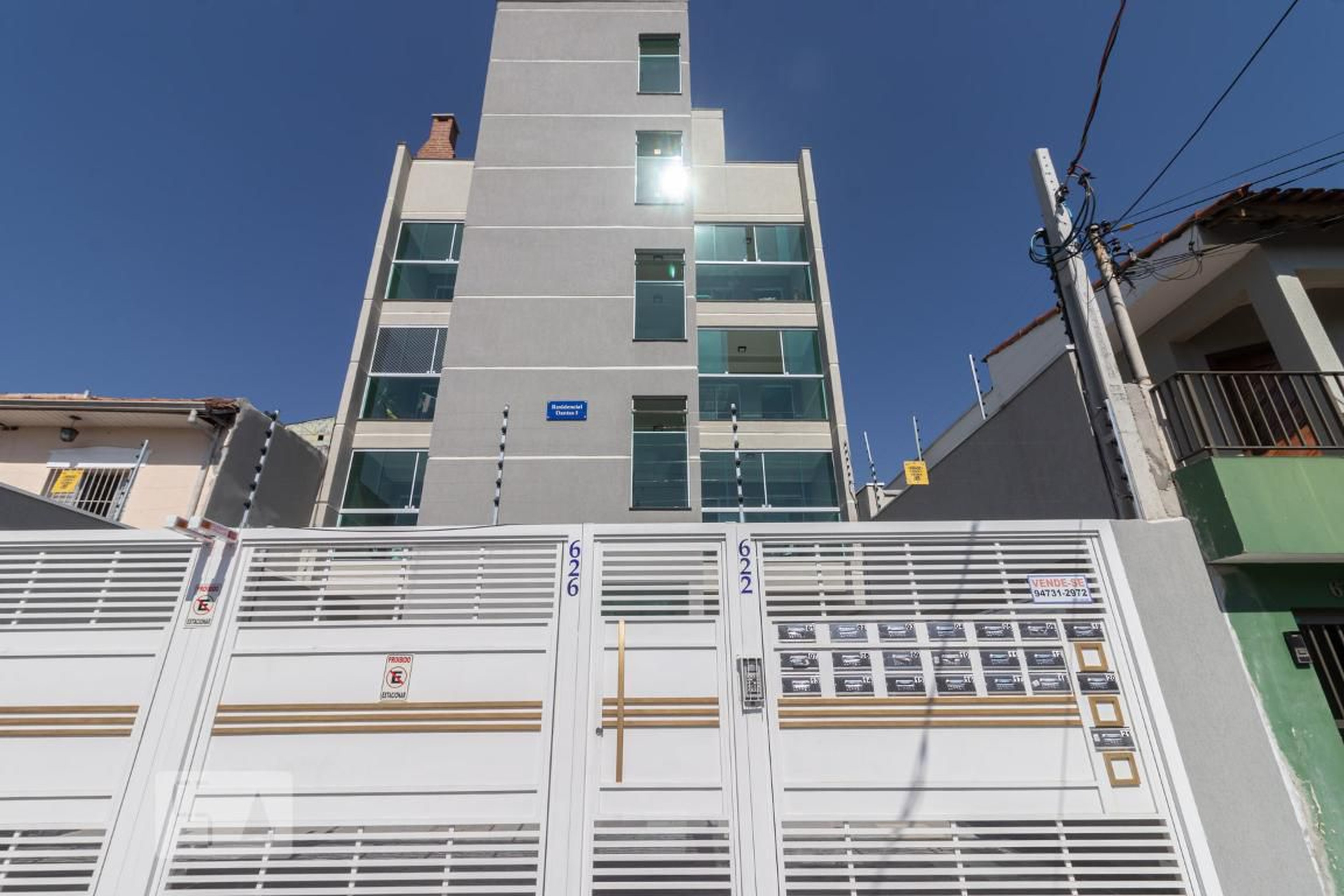 Fachada do Condomínio Residencial Dantas