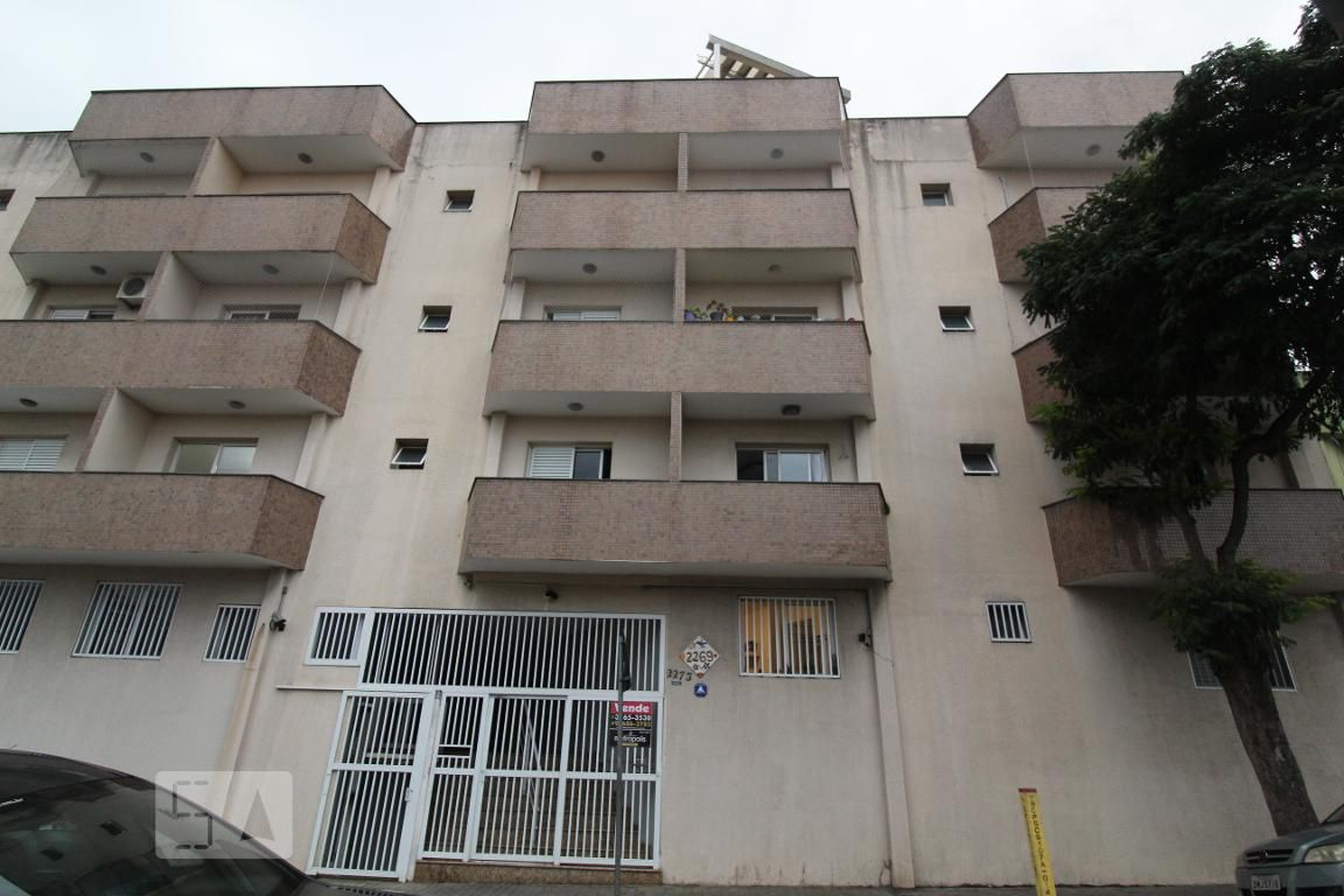 Fachada Condomínio em Alameda São Caetano, 2273