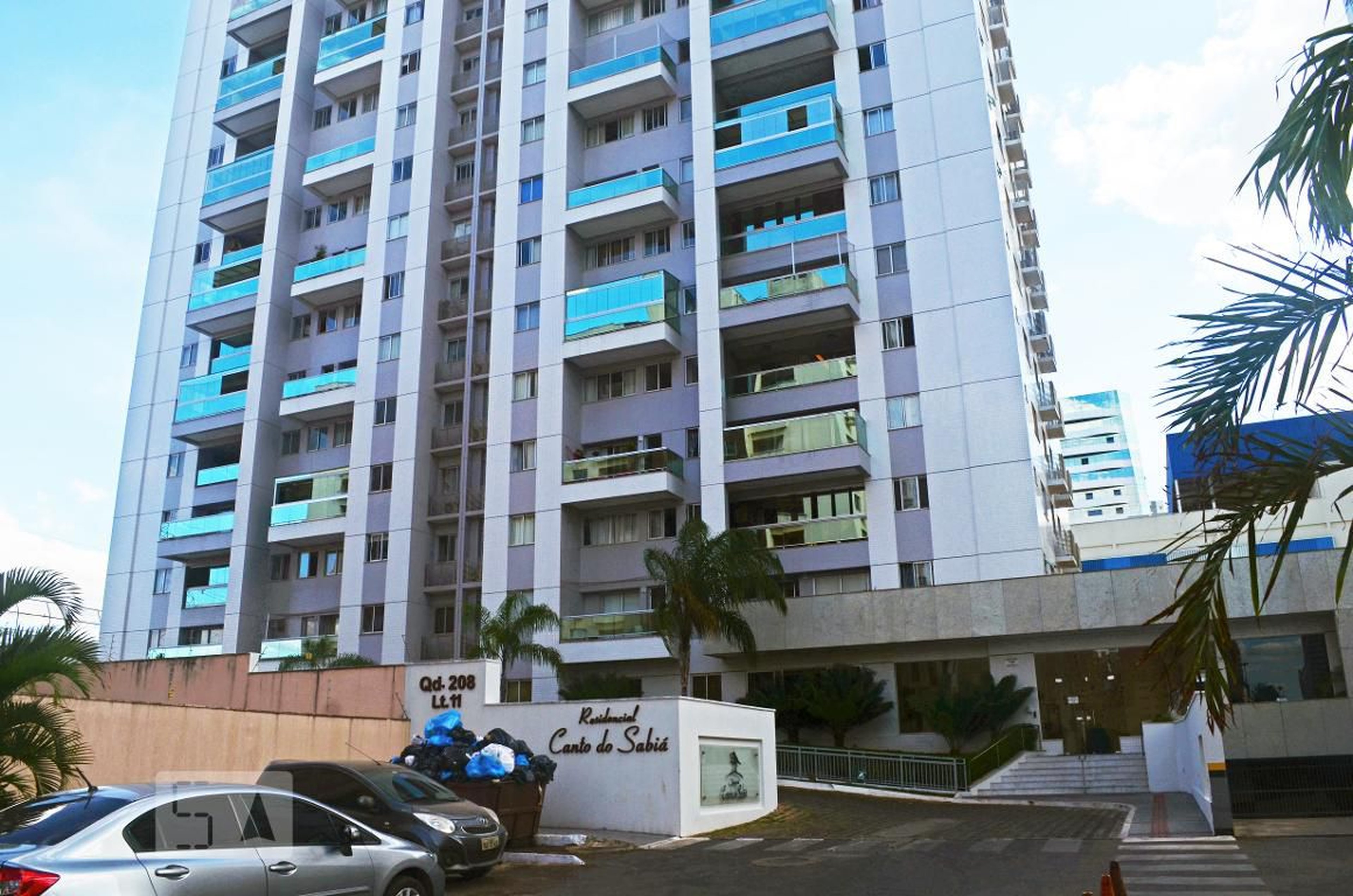 Fachada Condomínio Canto do sabiá