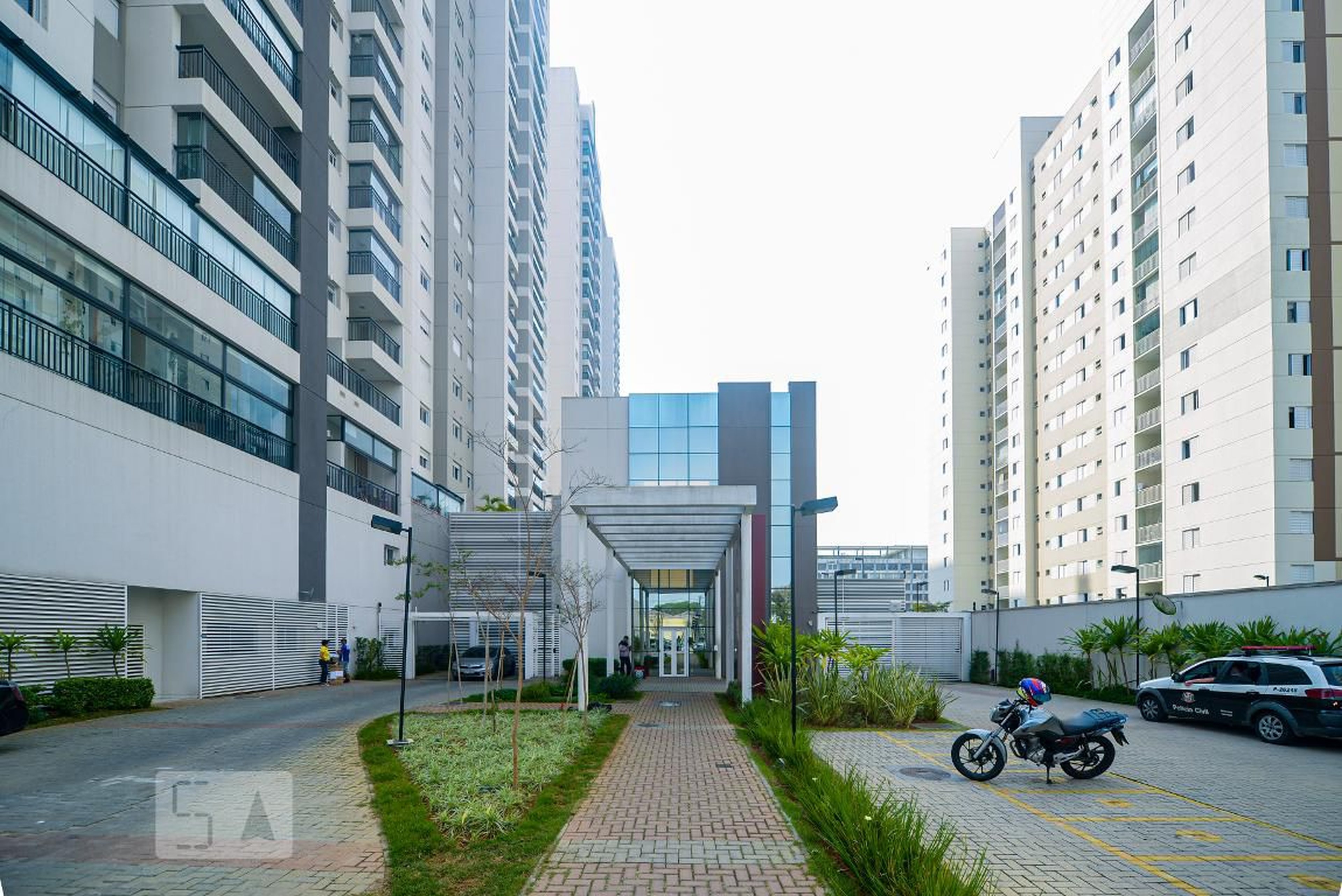 Fachada do Condominio Condomínio Cidade Viva