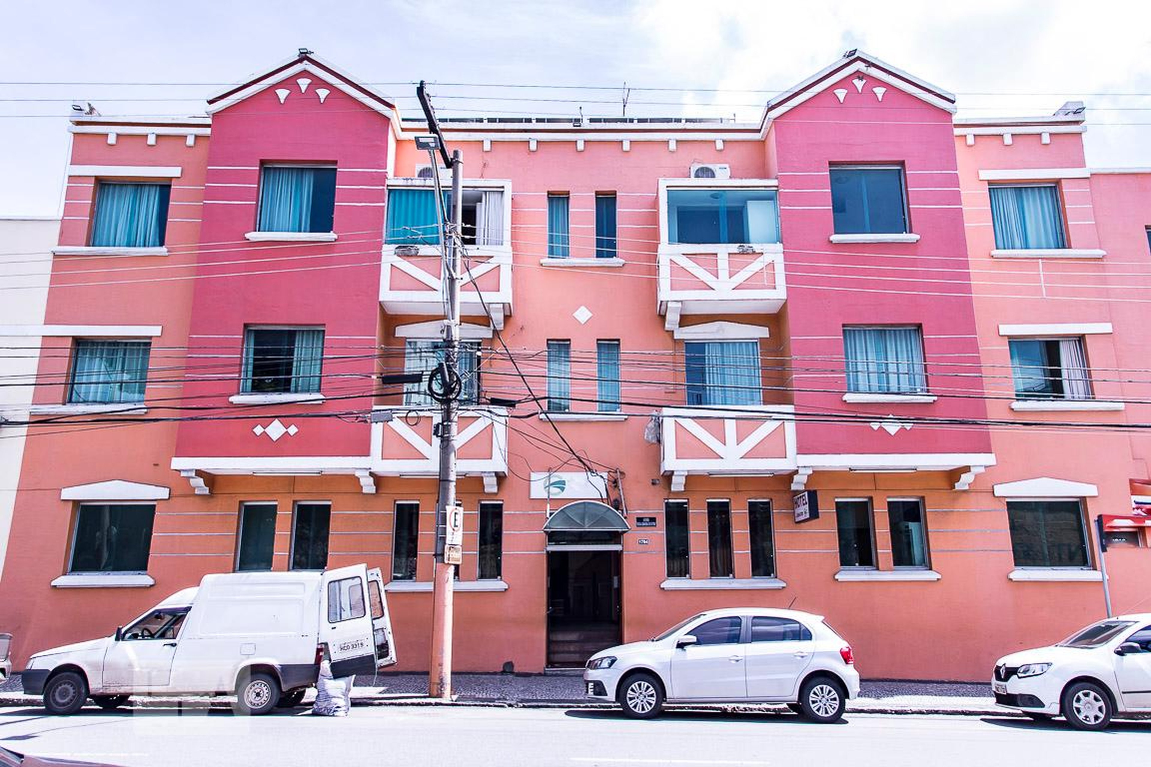 Fachada Condomínio em Avenida Nossa Senhora de Fátima, 1784